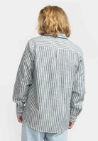 Revolution Casual Overshirt Long-sleeve Shirts Blue