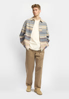 Revolution Casual Overshirt Overshirts Dustblue