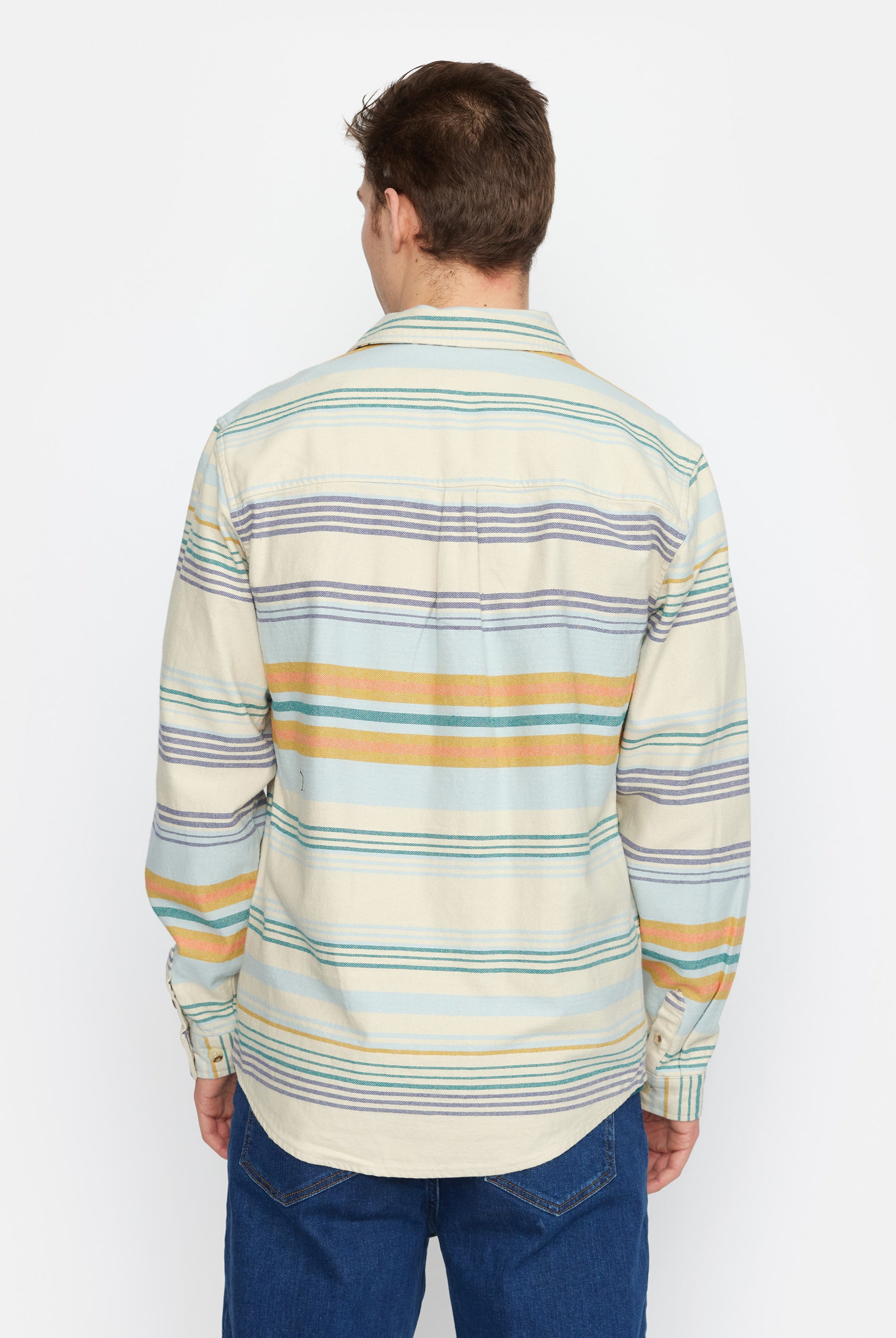 Revolution Casual Overshirt Overshirts Offwhite