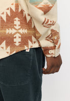 Revolution Casual Overshirt Overshirts Rust