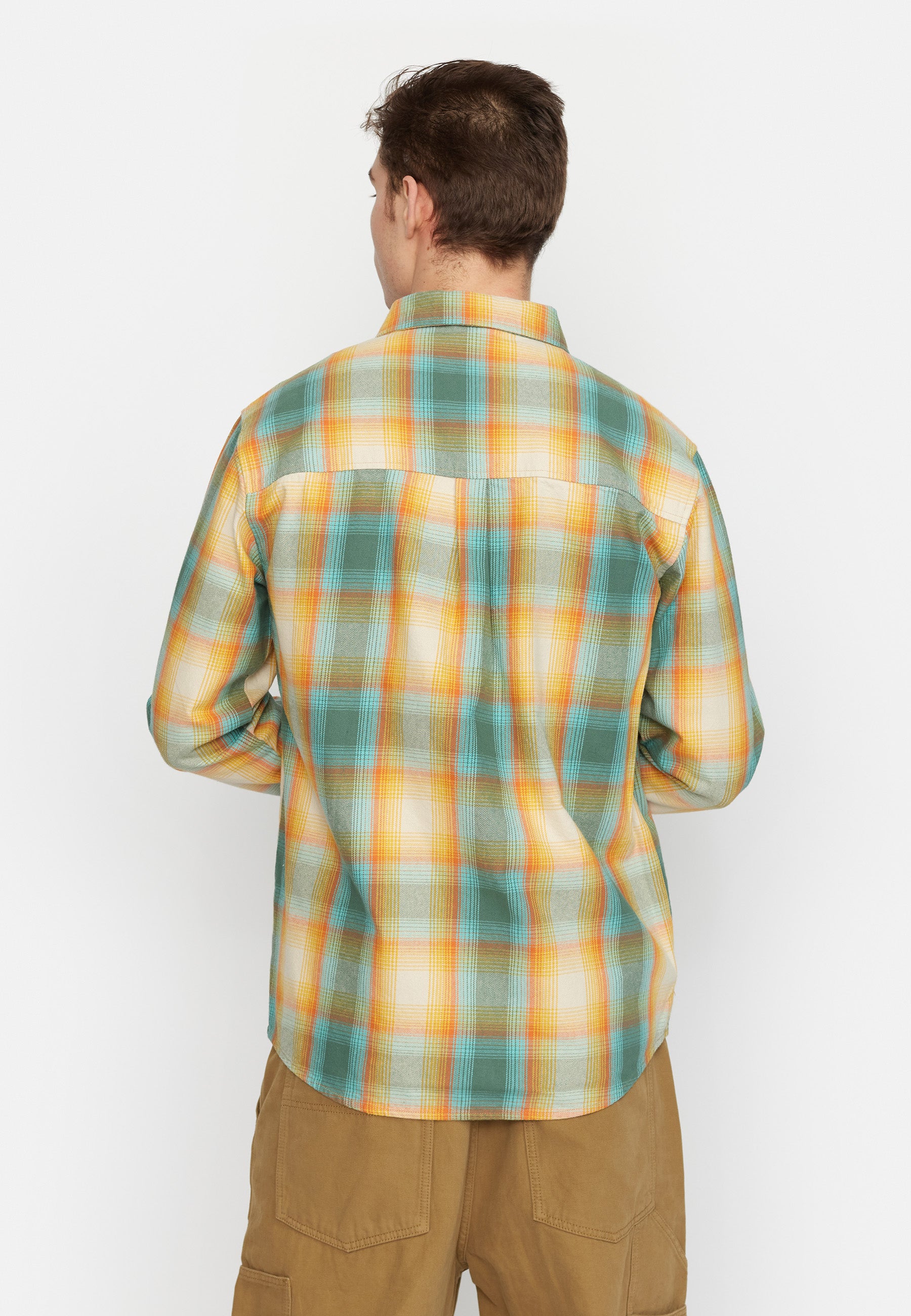 Revolution Casual Overshirt Overshirts Green