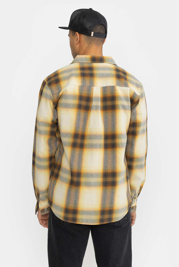Revolution Casual Overshirt Overshirts Yellow