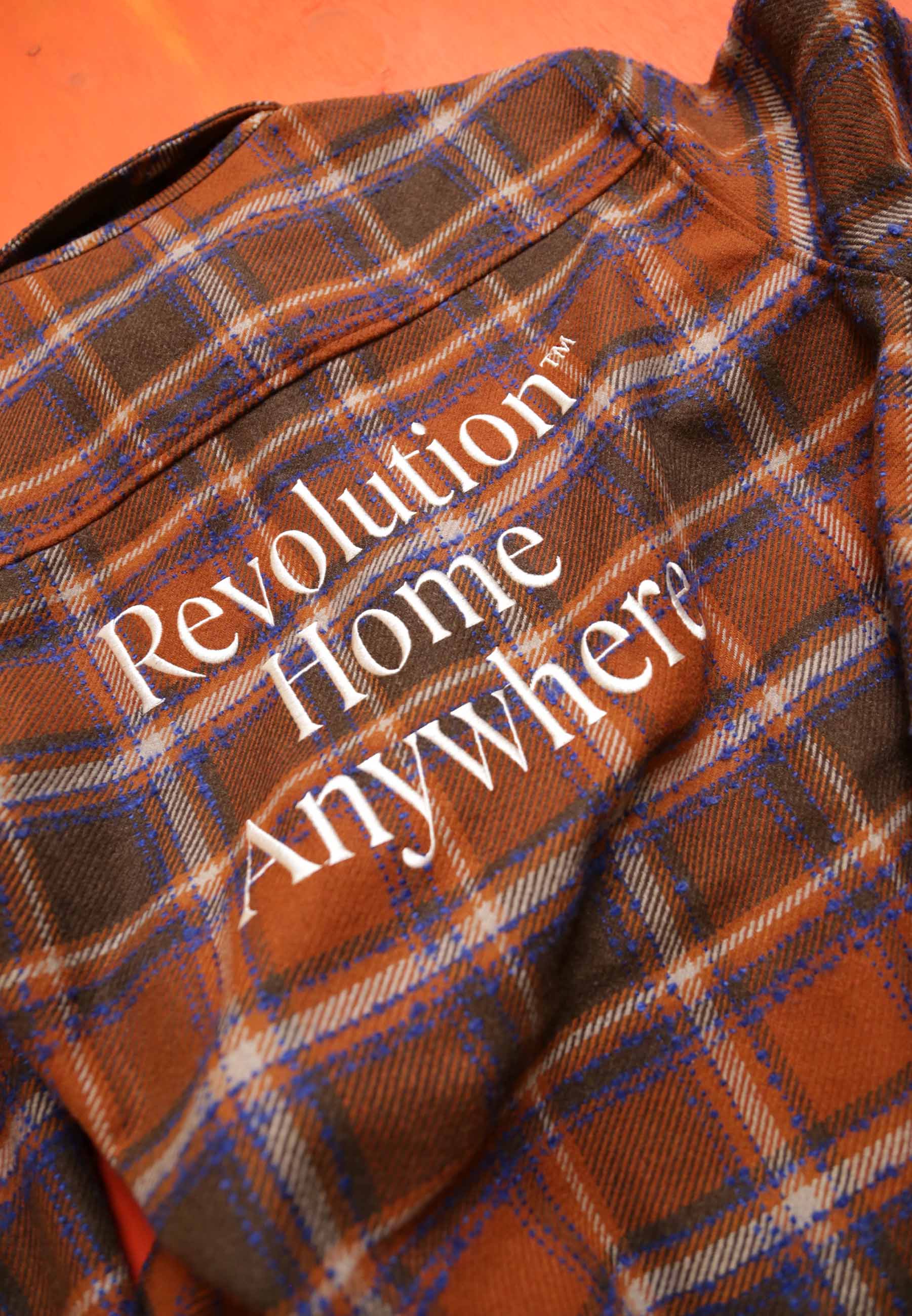 Revolution Casual Overshirt Vintaged Army