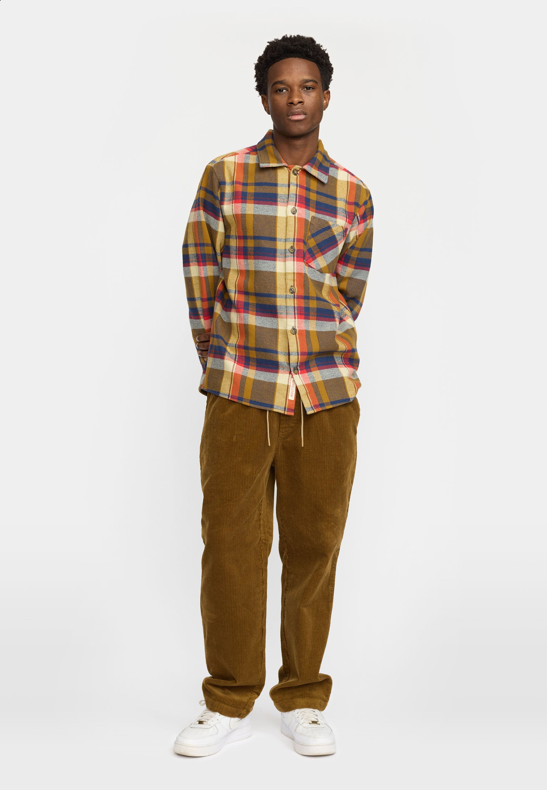Revolution Casual Shirt Long-sleeve Shirts Dustbrown