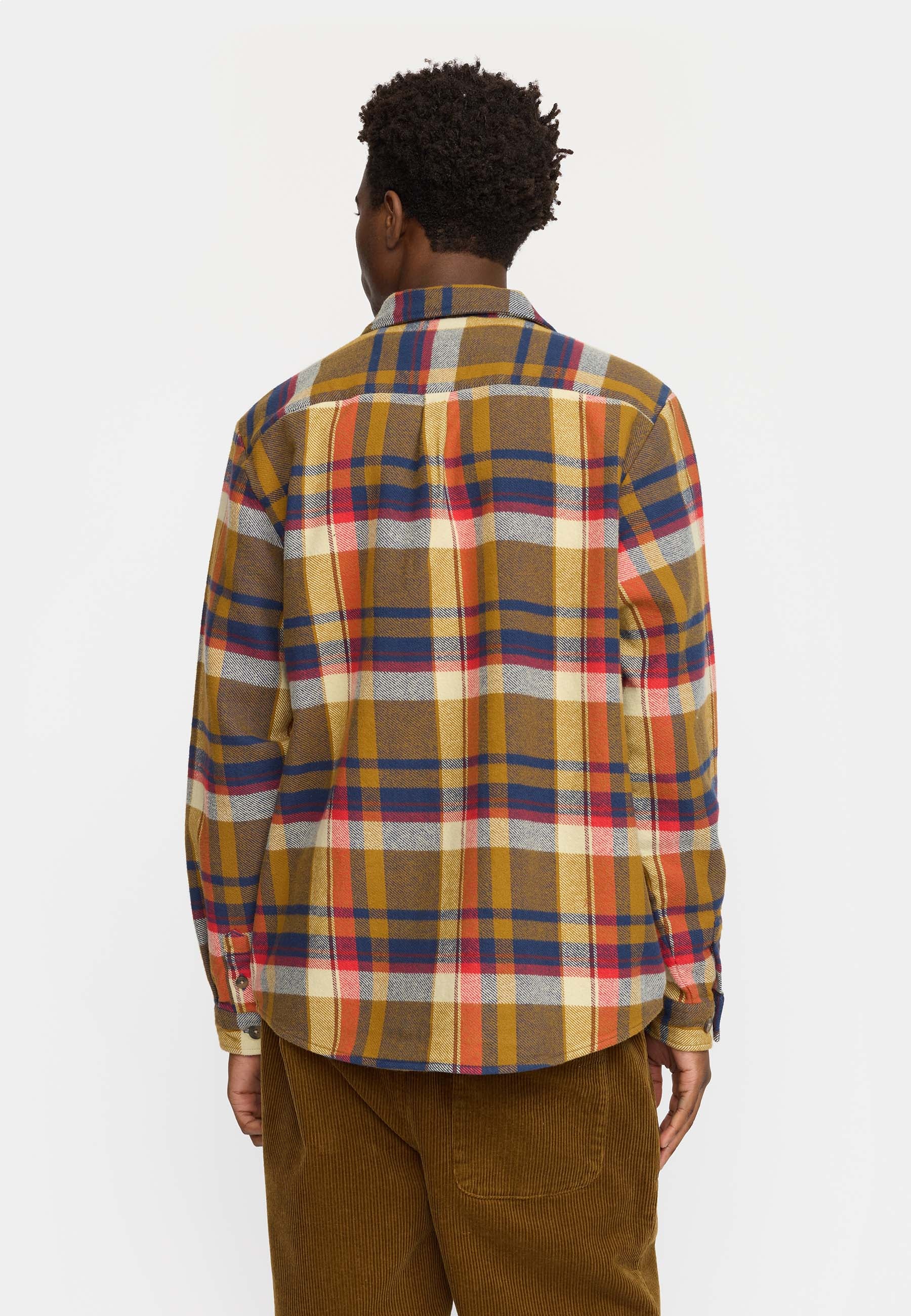 Revolution Casual Shirt Long-sleeve Shirts Dustbrown