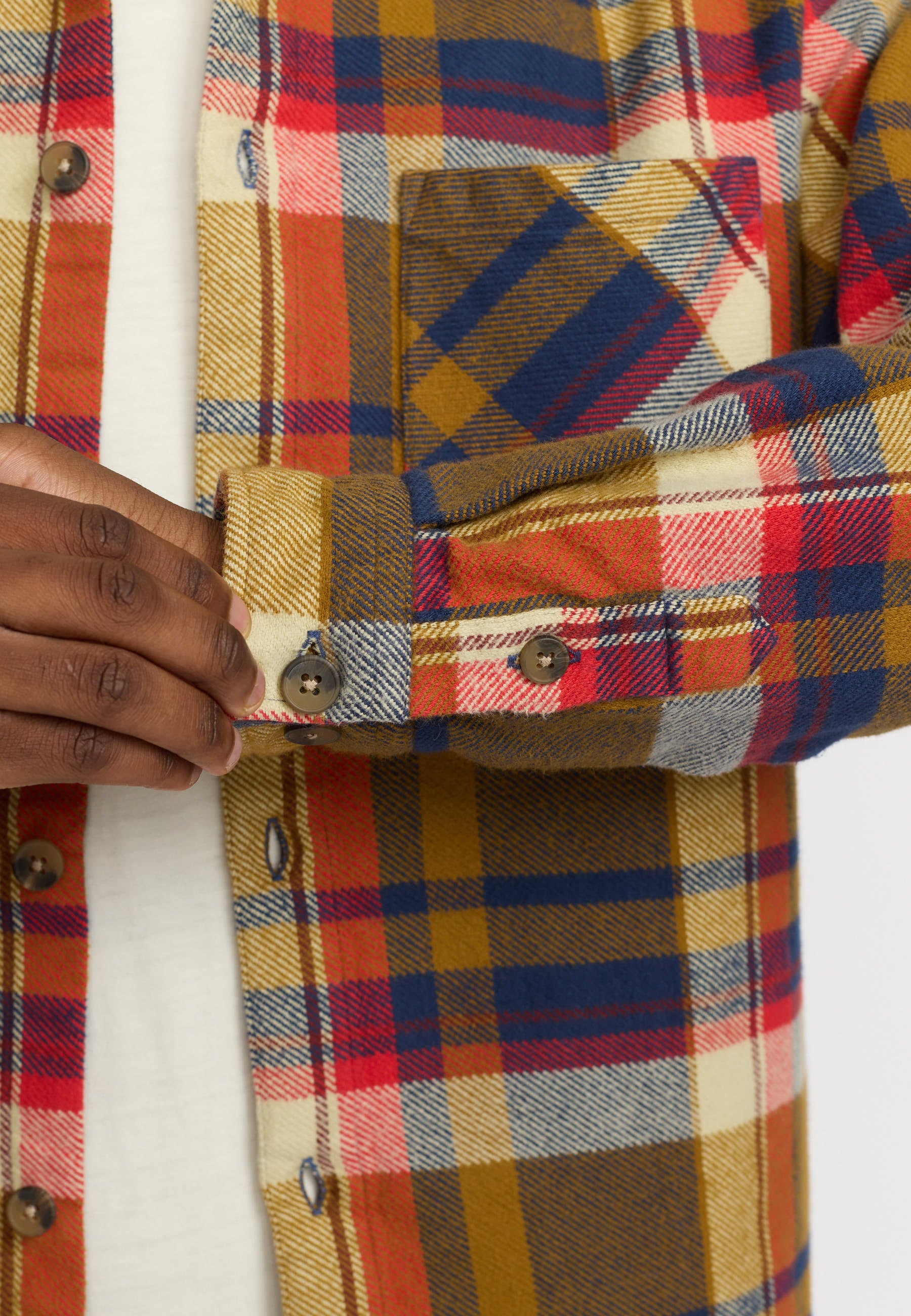 Revolution Casual Shirt Long-sleeve Shirts Dustbrown