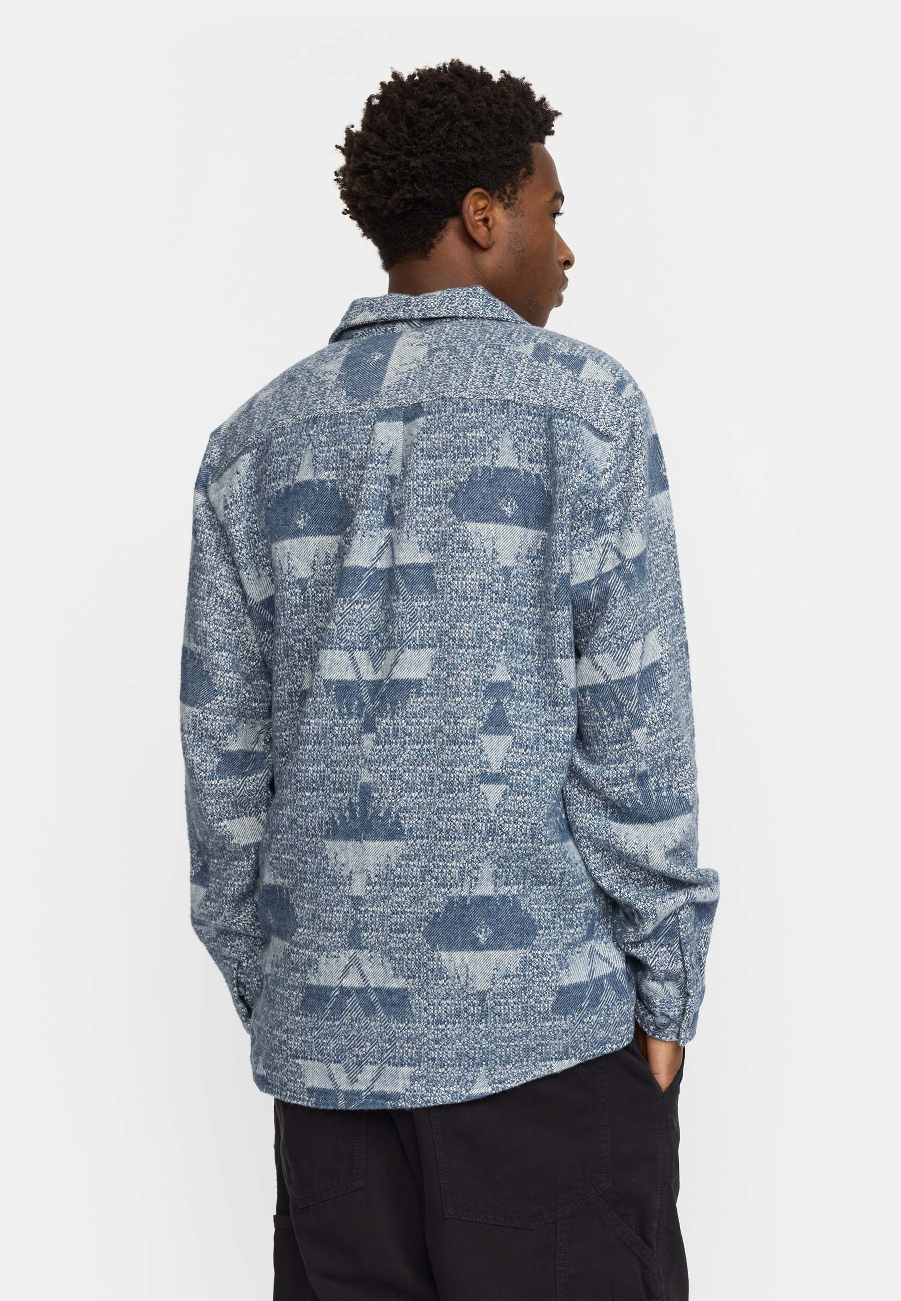 Revolution Casual Shirt Long-sleeve Shirts Blue