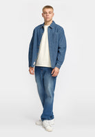 Revolution Casual Shirt Long-sleeve Shirts Blue