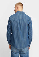 Revolution Casual Shirt Long-sleeve Shirts Blue