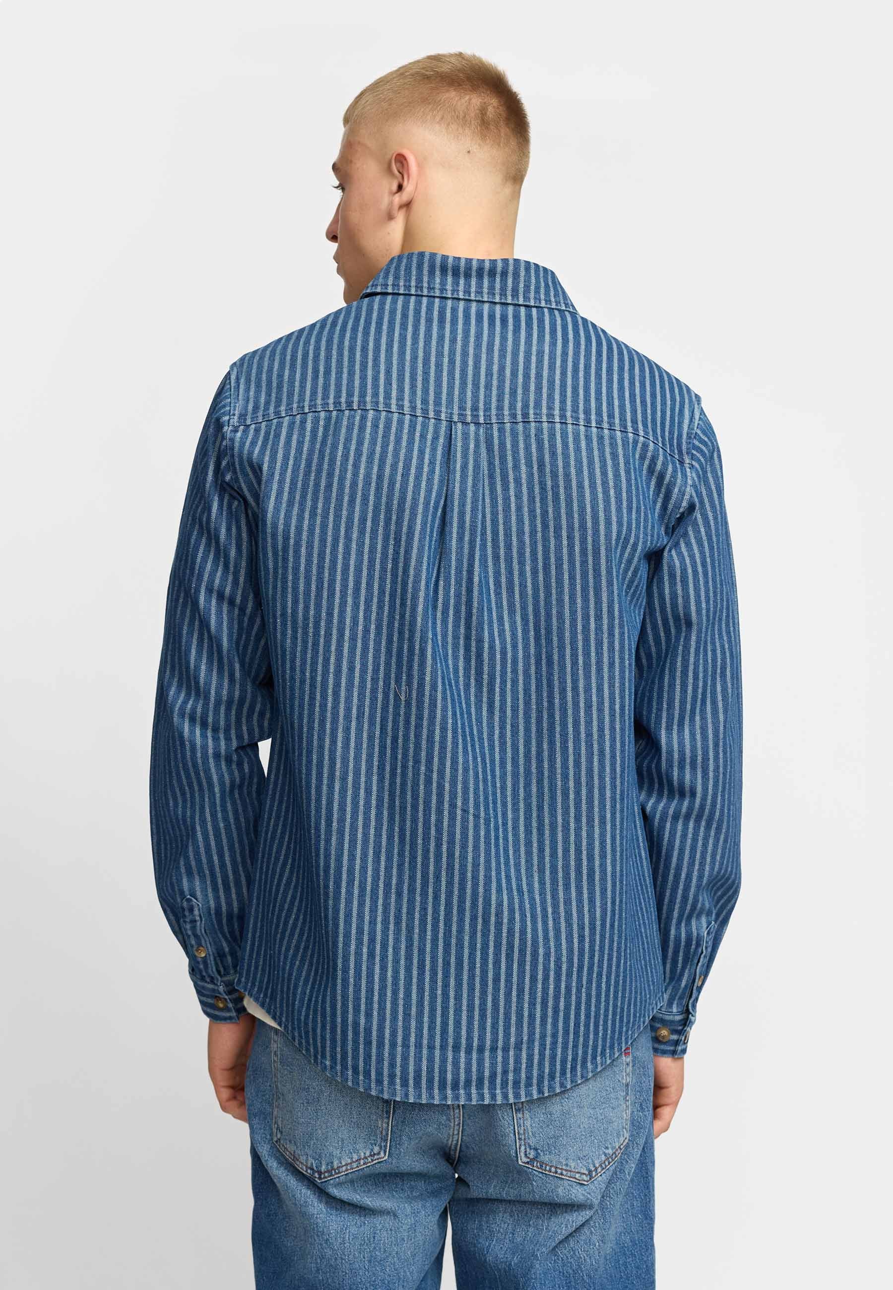 Revolution Casual Shirt Long-sleeve Shirts Blue