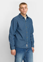 Revolution Casual Shirt Long-sleeve Shirts Blue