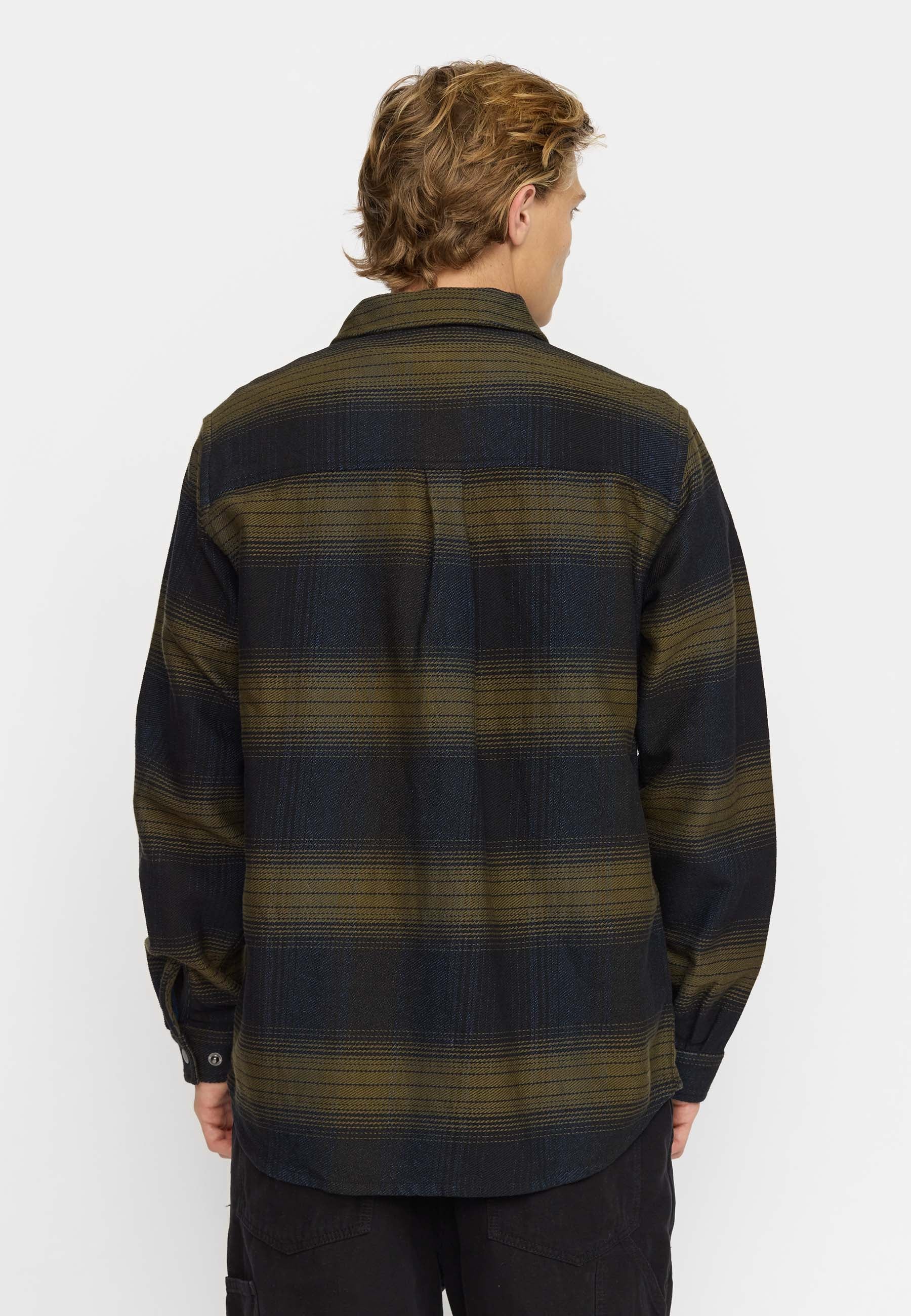 Revolution Casual Shirt Long-sleeve Shirts Army