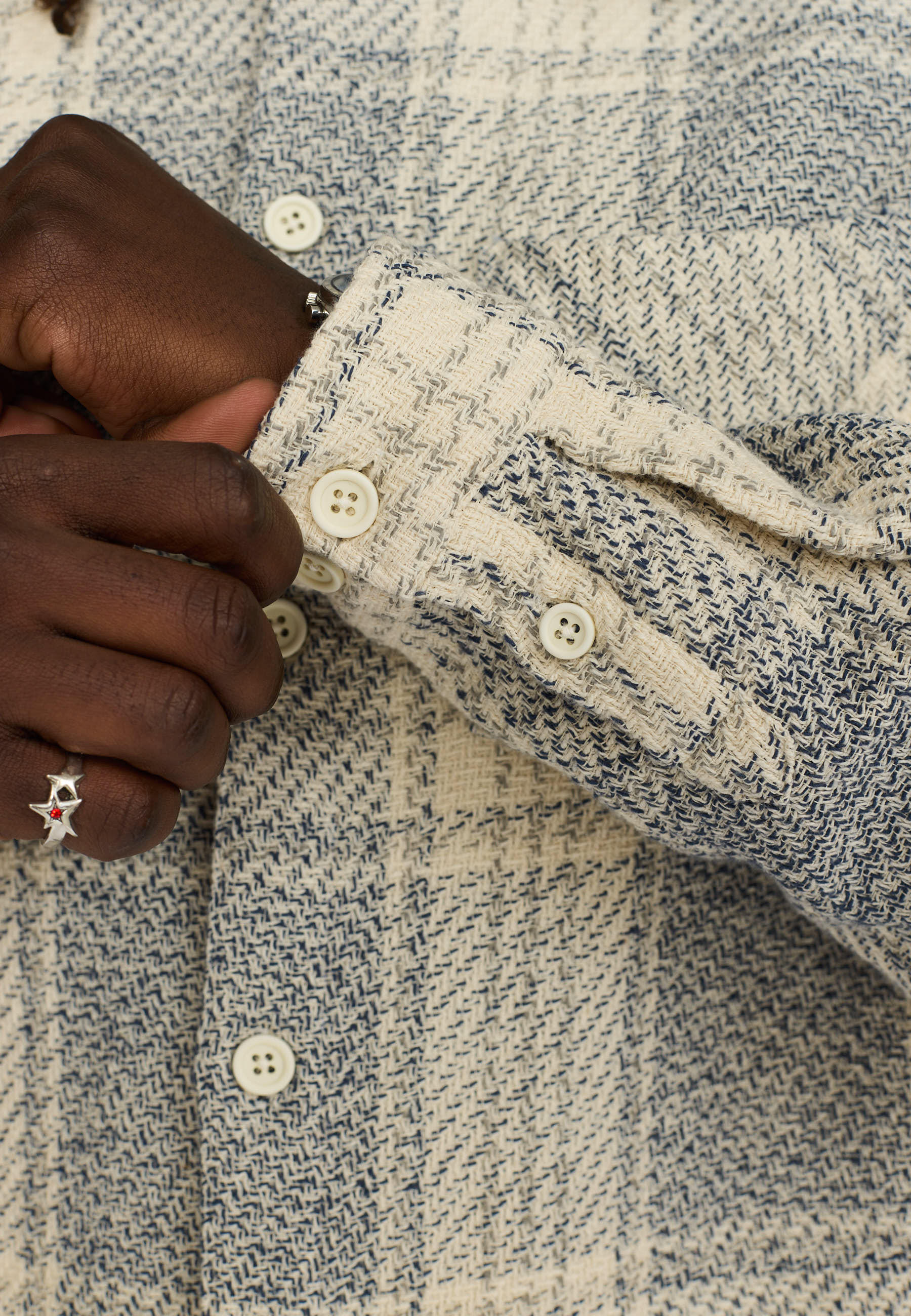 Revolution Casual Shirt Long-sleeve Shirts Offwhite