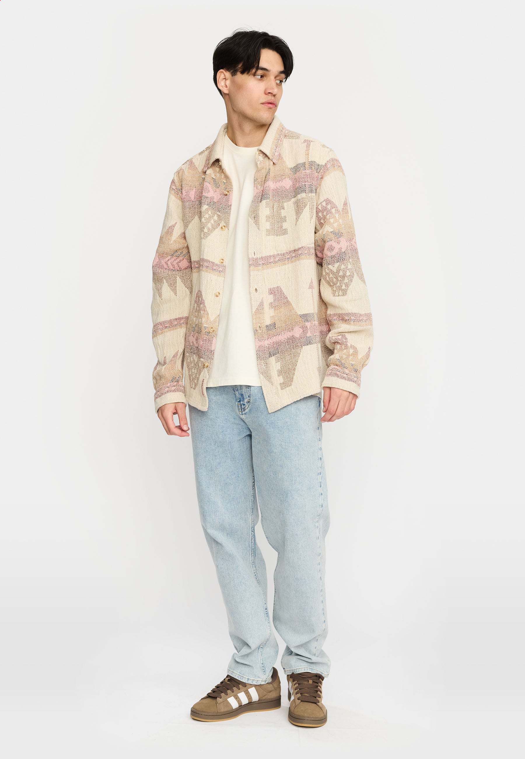 Revolution Casual Shirt Long-sleeve Shirts Offwhite