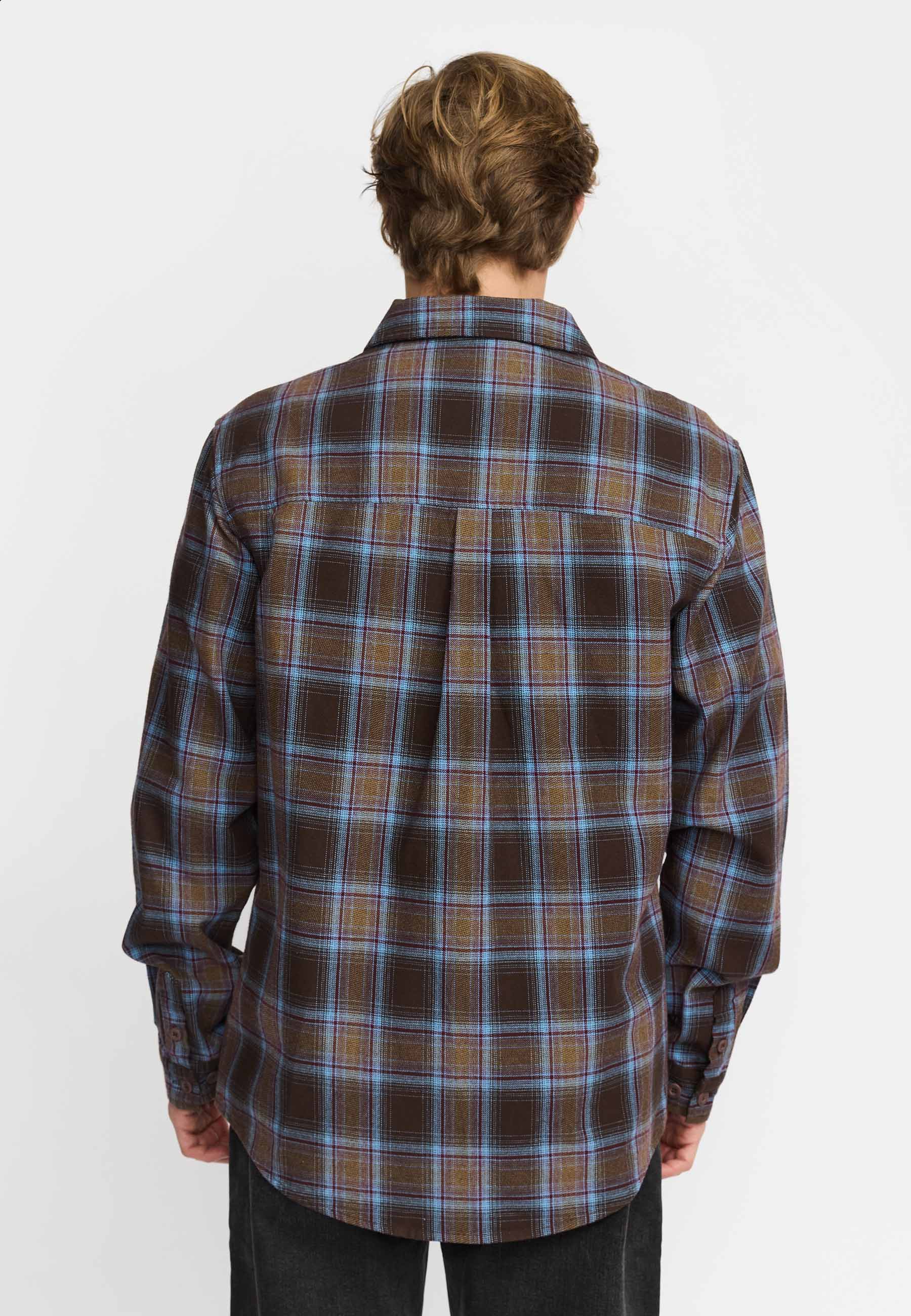Revolution Casual Shirt Long-sleeve Shirts Brown