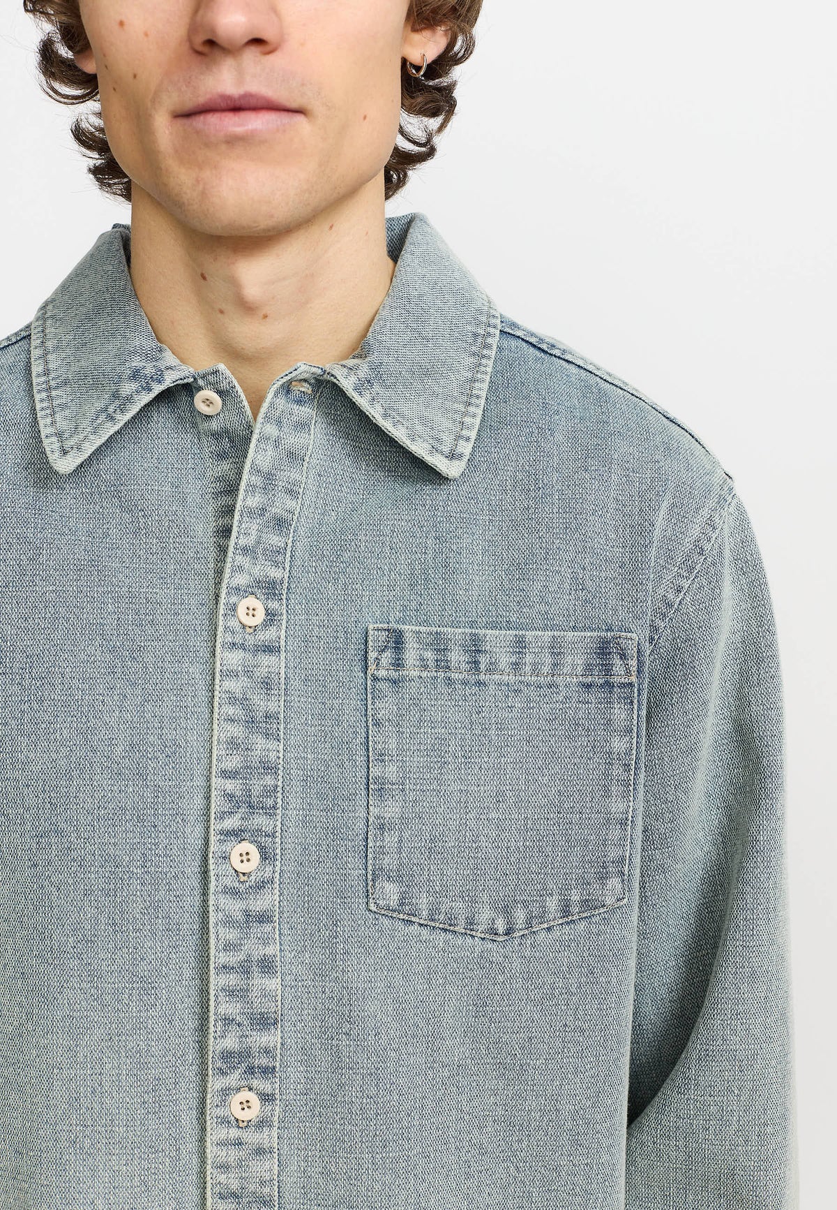 Revolution Casual Shirt Long-sleeve Shirts Blue