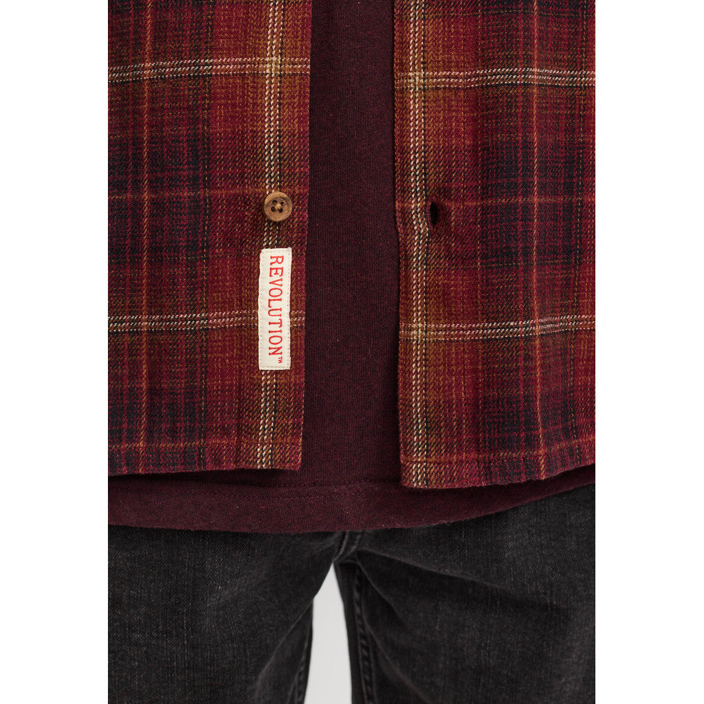 Revolution Casual Shirt Long-sleeve Shirts Red