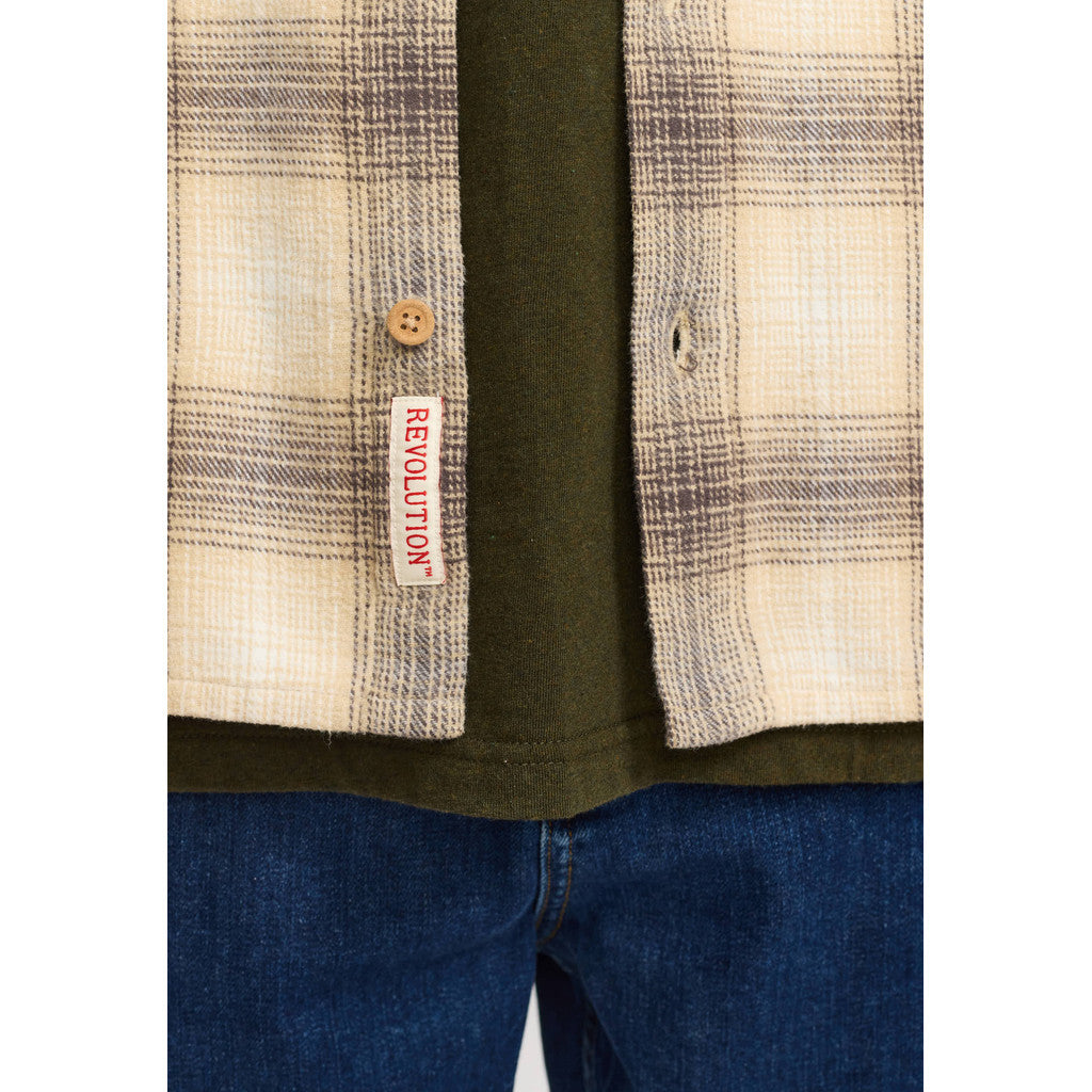 Revolution Casual Shirt Long-sleeve Shirts Offwhite