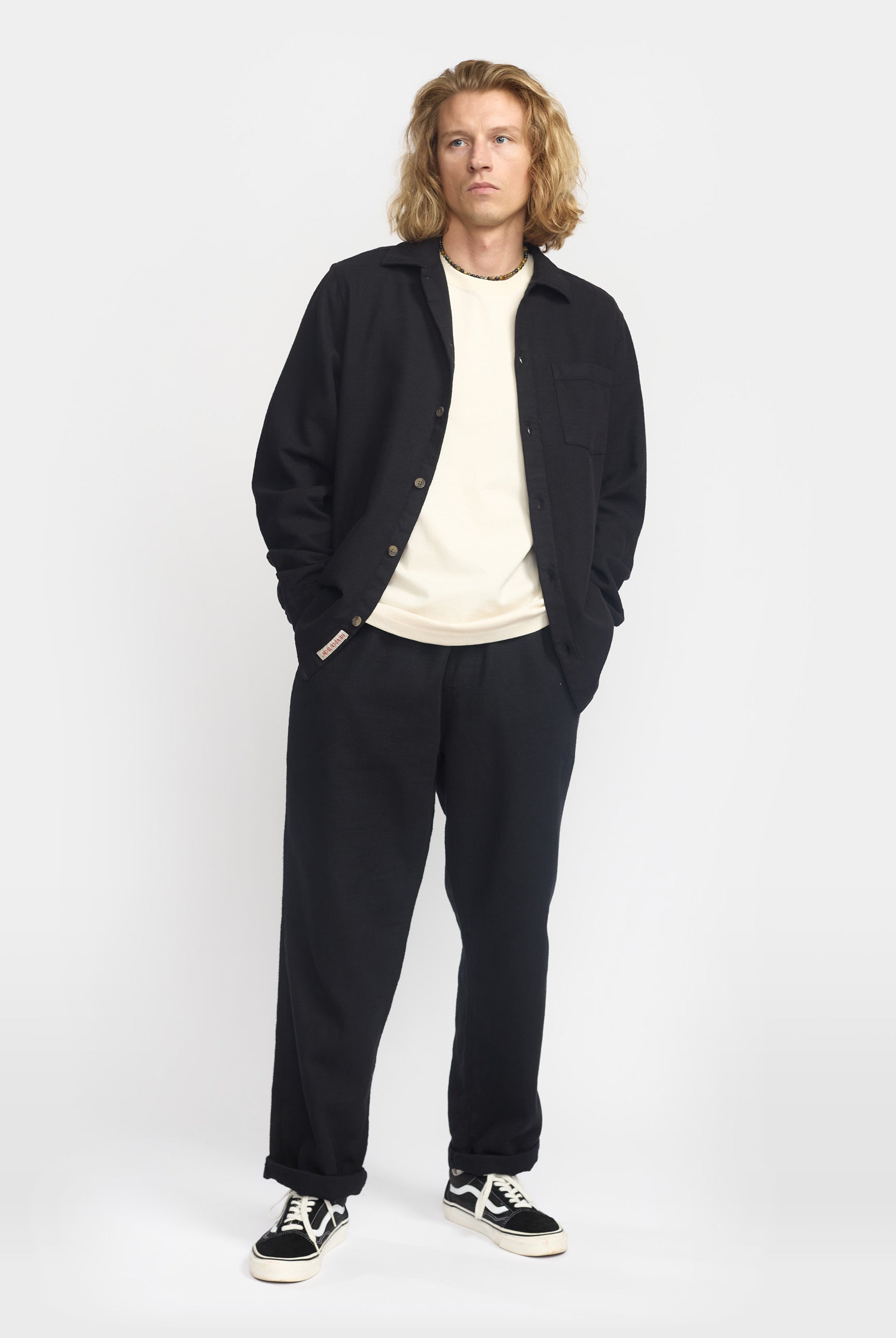 Revolution Casual Shirt Long-sleeve Shirts Black