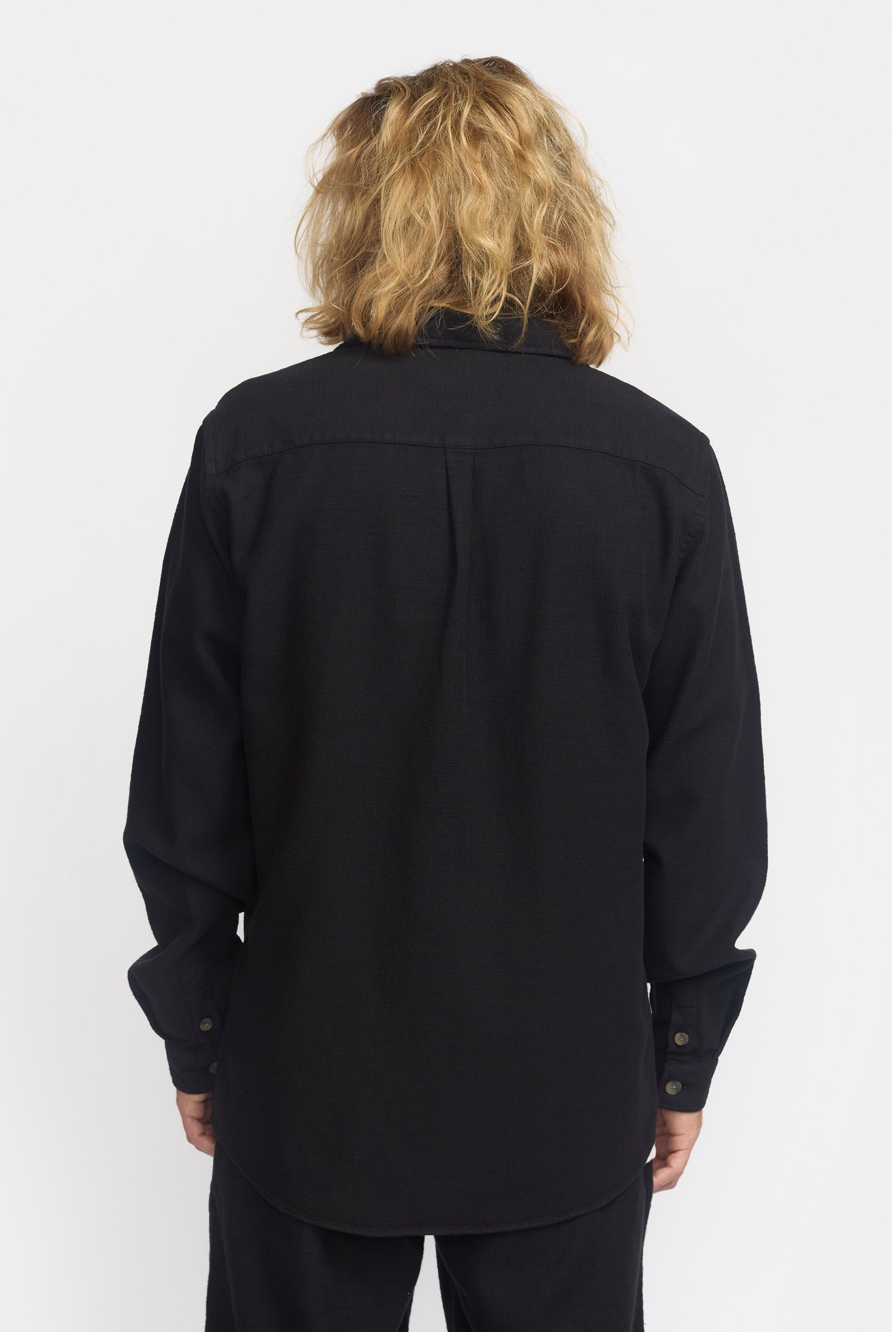 Revolution Casual Shirt Long-sleeve Shirts Black