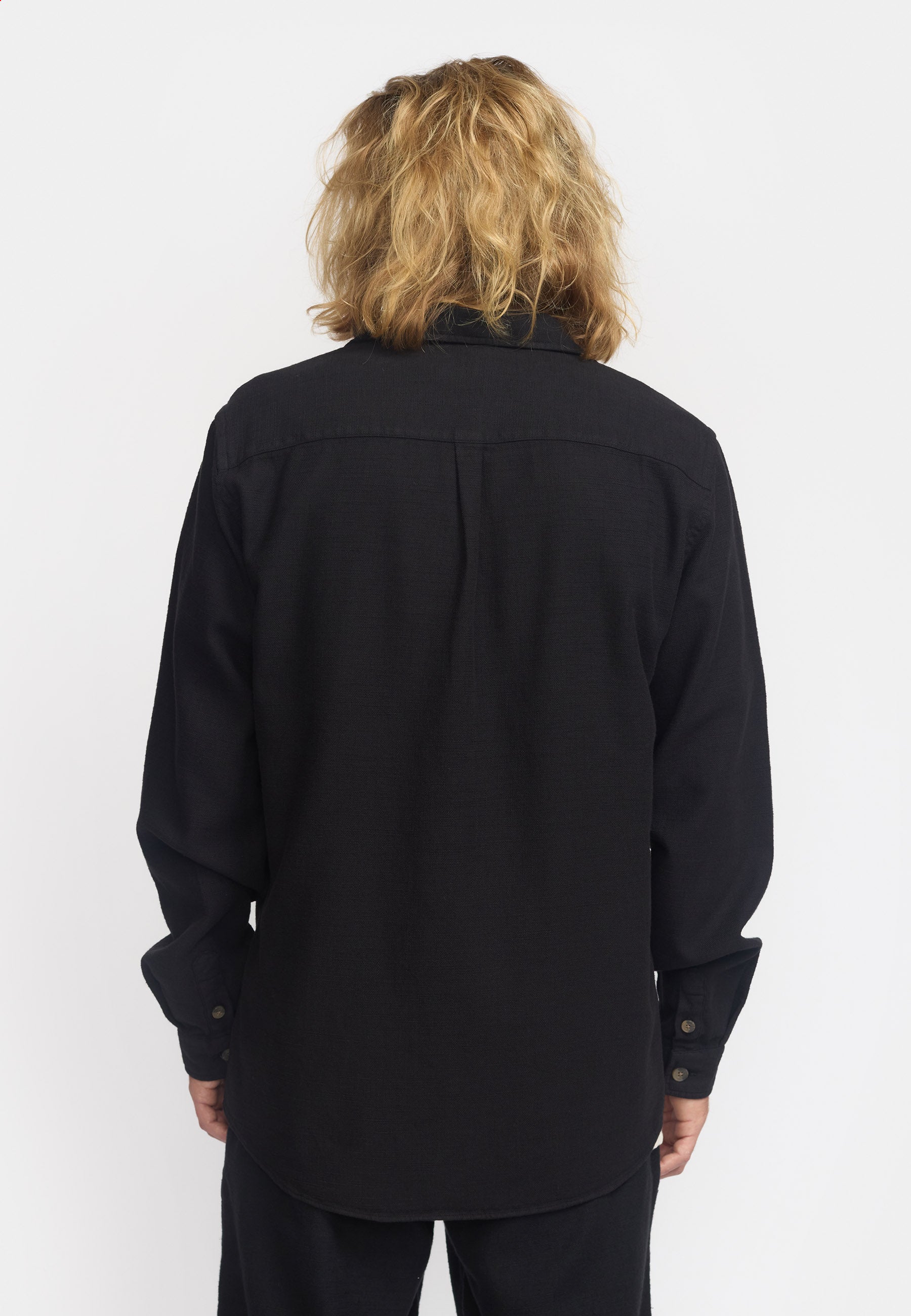 Revolution Casual Shirt Long-sleeve Shirts Black