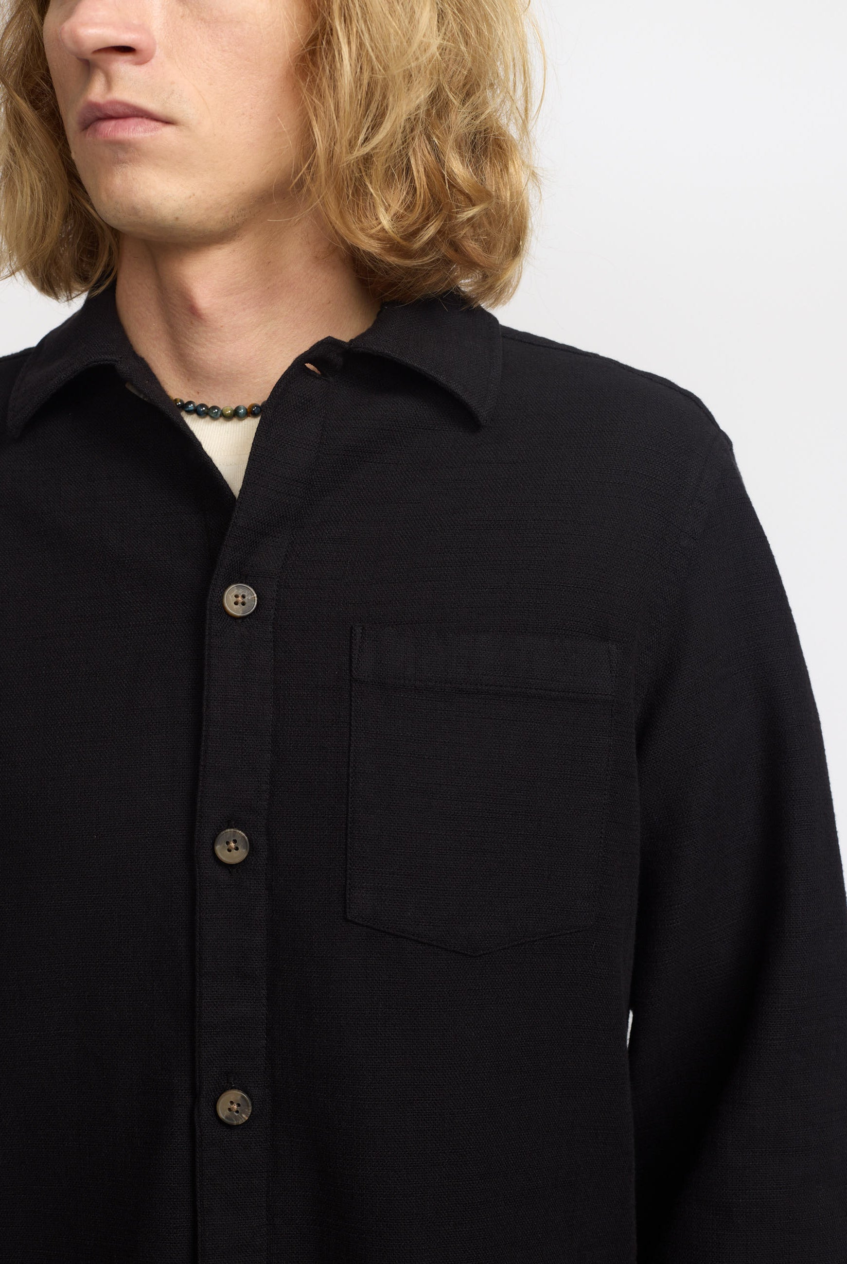 Revolution Casual Shirt Long-sleeve Shirts Black