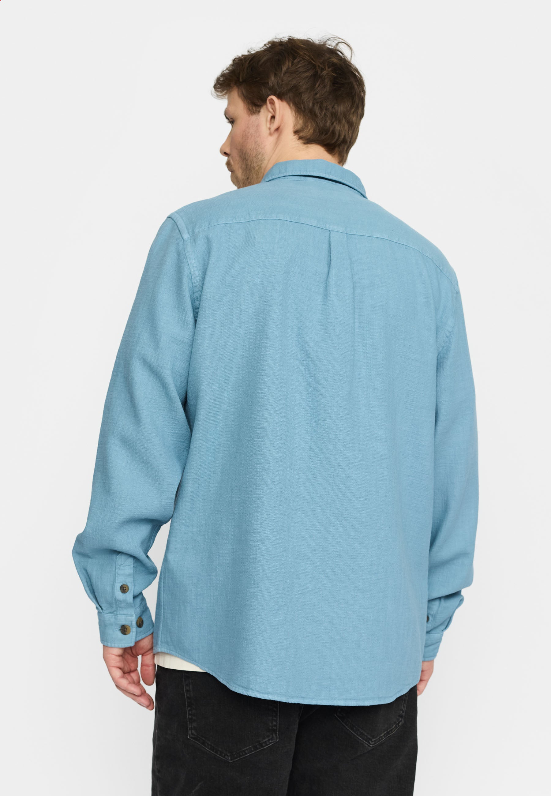 Revolution Casual Shirt Long-sleeve Shirts Blue