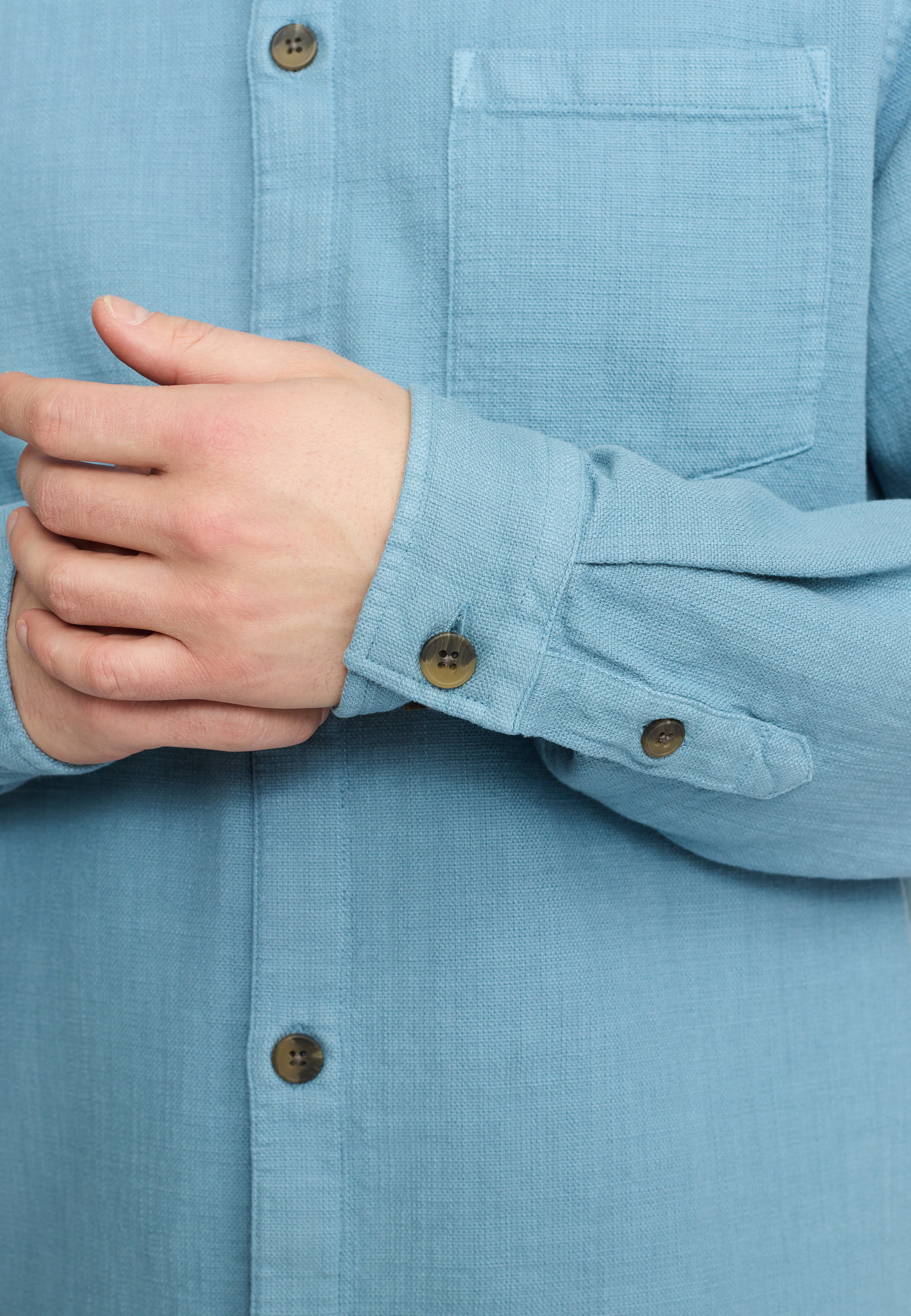 Revolution Casual Shirt Long-sleeve Shirts Blue