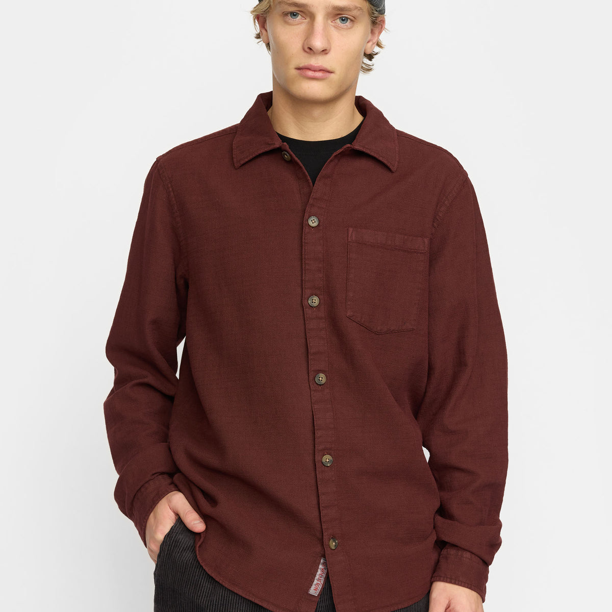 Casual Shirt / 3997 - Burgundy Revolution.eu Casual Shirt / 3997 - Burgundy Revolution.eu