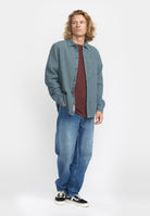 Revolution Casual Shirt Long-sleeve Shirts Dustblue