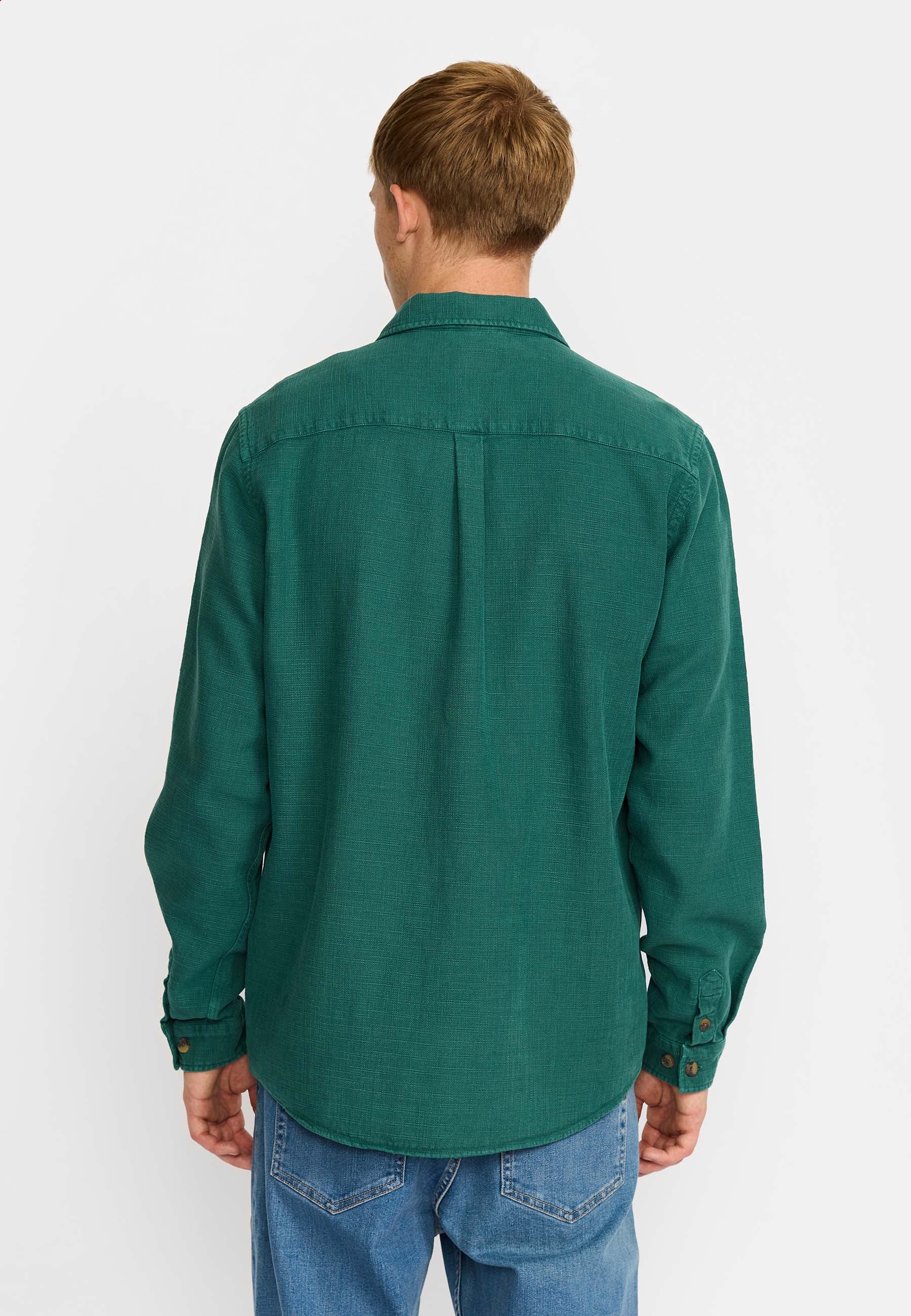 Revolution Casual Shirt Long-sleeve Shirts Green