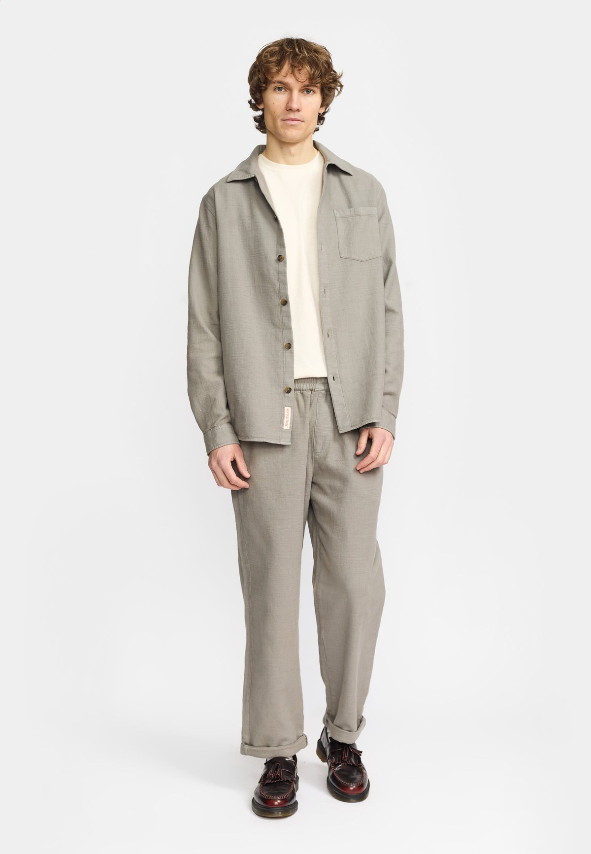 Revolution Casual Shirt Long-sleeve Shirts Grey