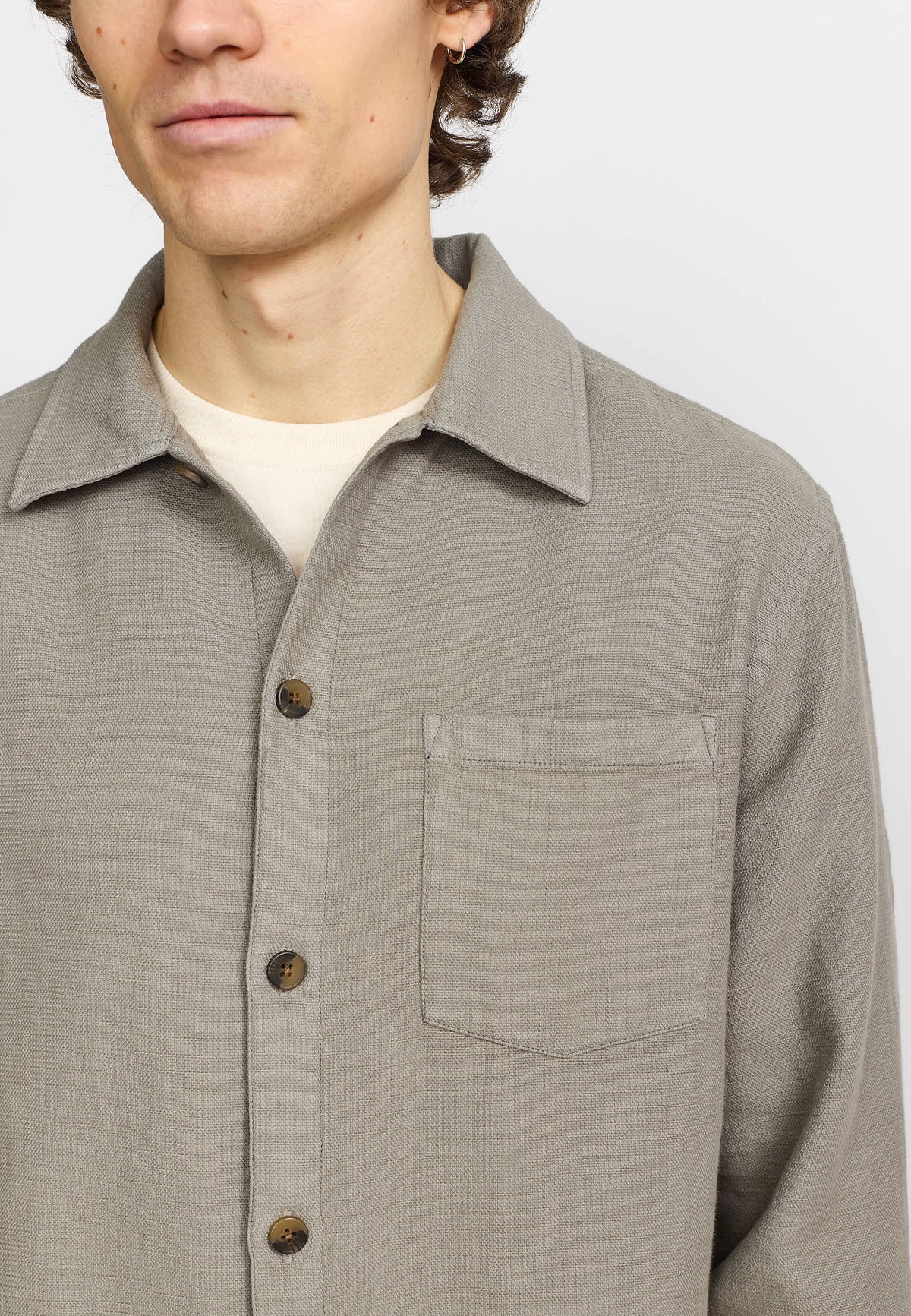 Revolution Casual Shirt Long-sleeve Shirts Grey