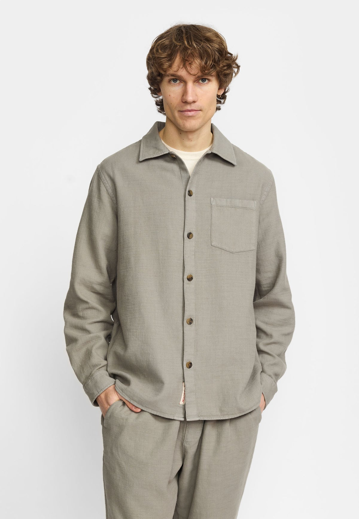 Revolution Casual Shirt Long-sleeve Shirts Grey