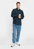 Revolution Casual Shirt Long-sleeve Shirts Navy