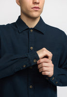 Revolution Casual Shirt Long-sleeve Shirts Navy