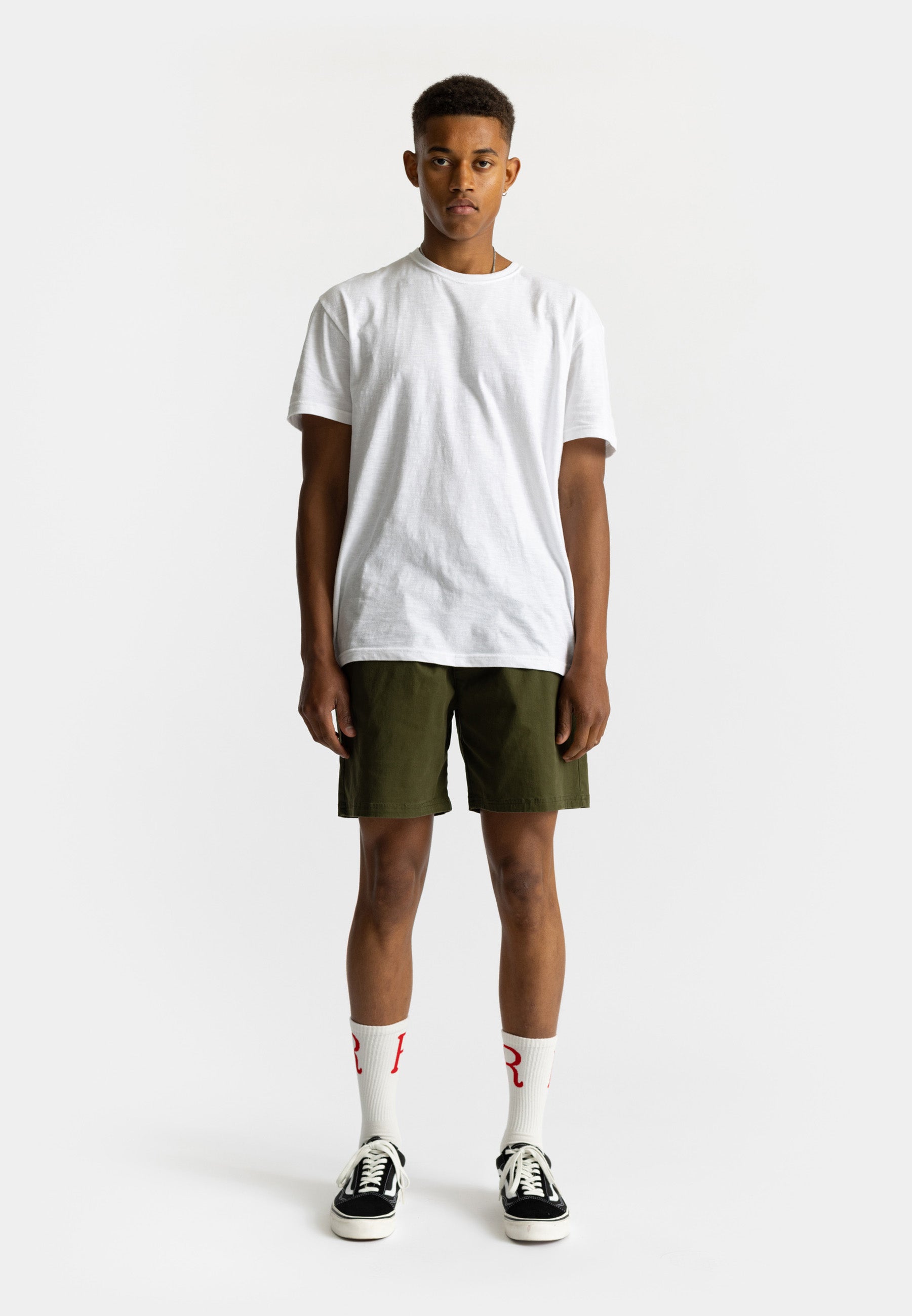 Revolution Casual Shorts Shorts Army