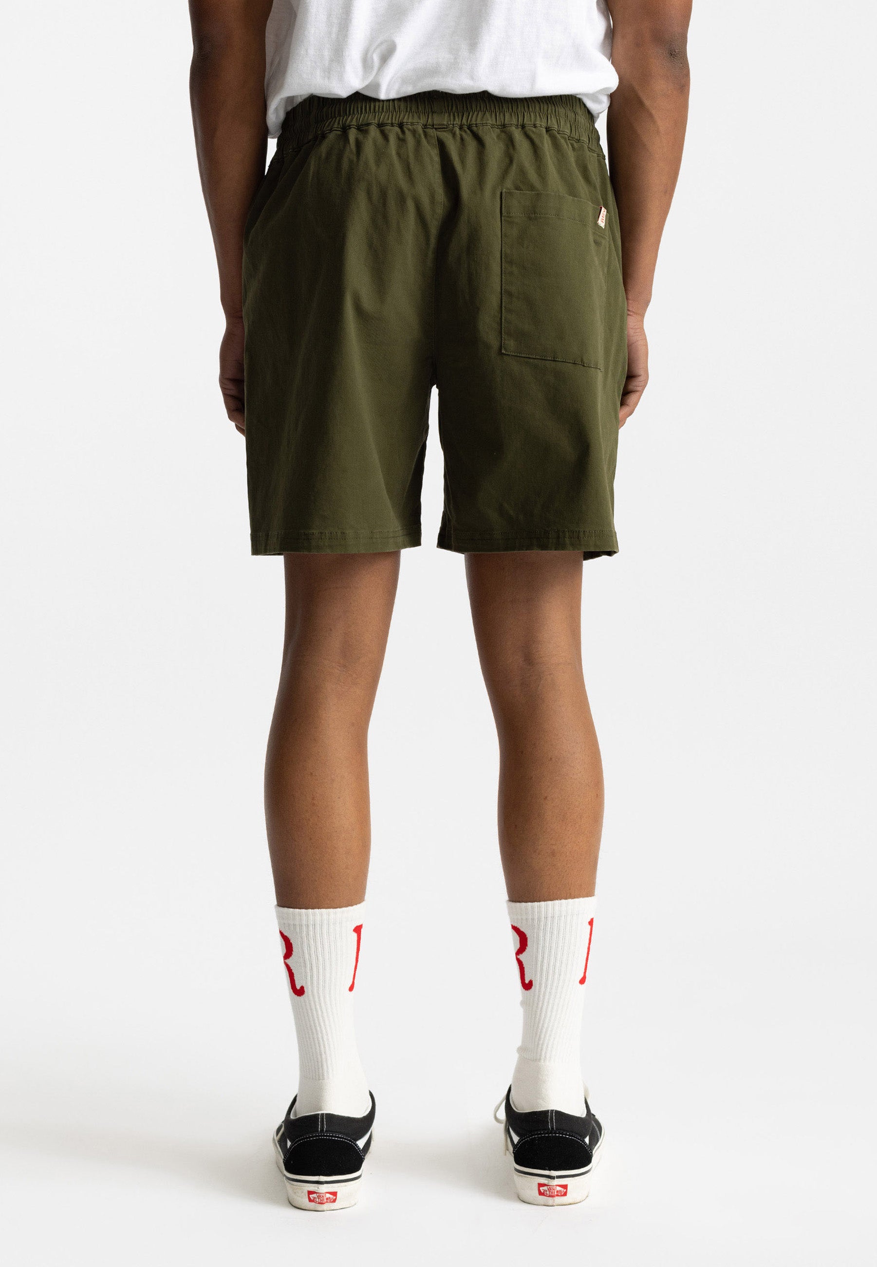 Revolution Casual Shorts Shorts Army
