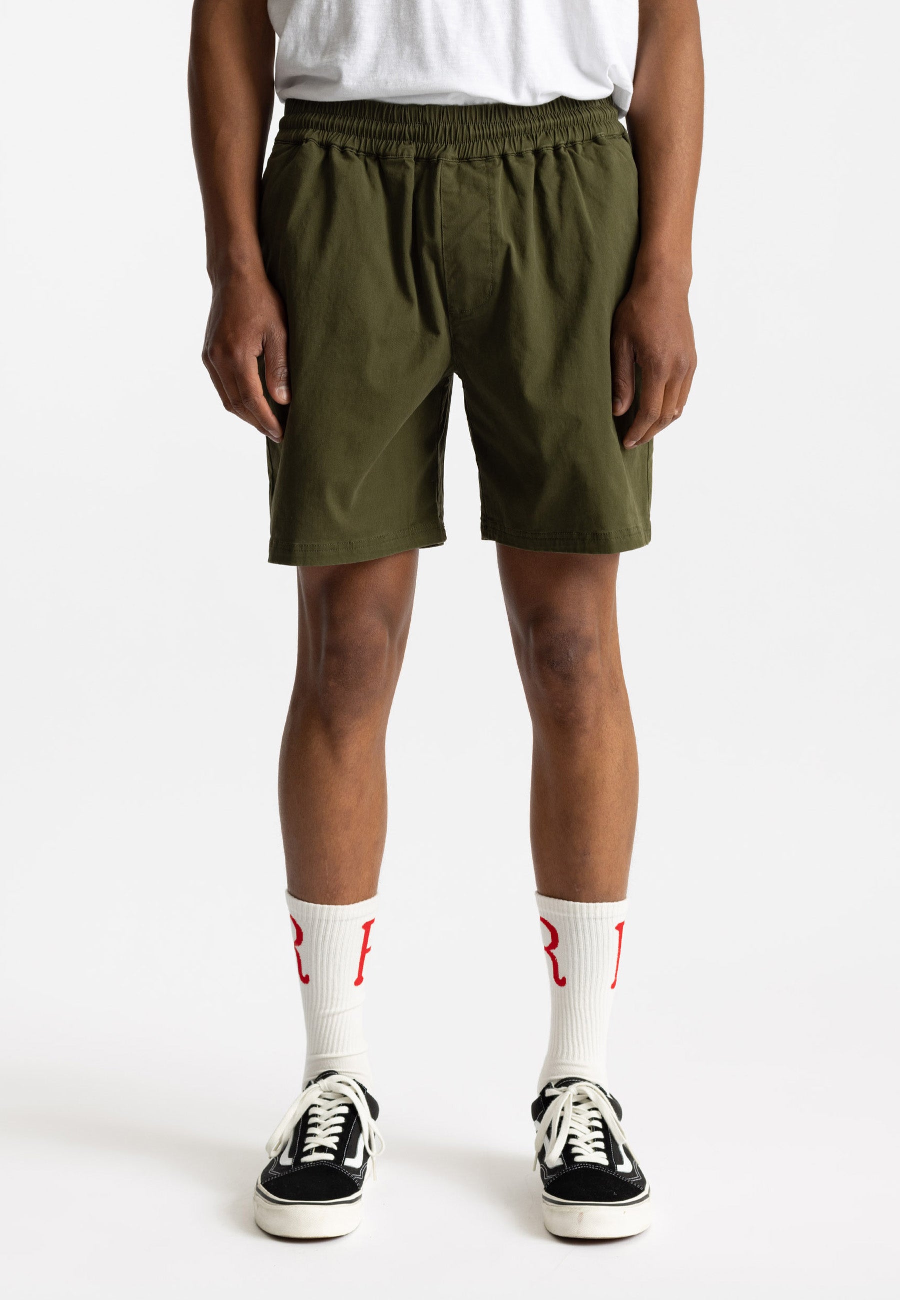 Revolution Casual Shorts Shorts Army