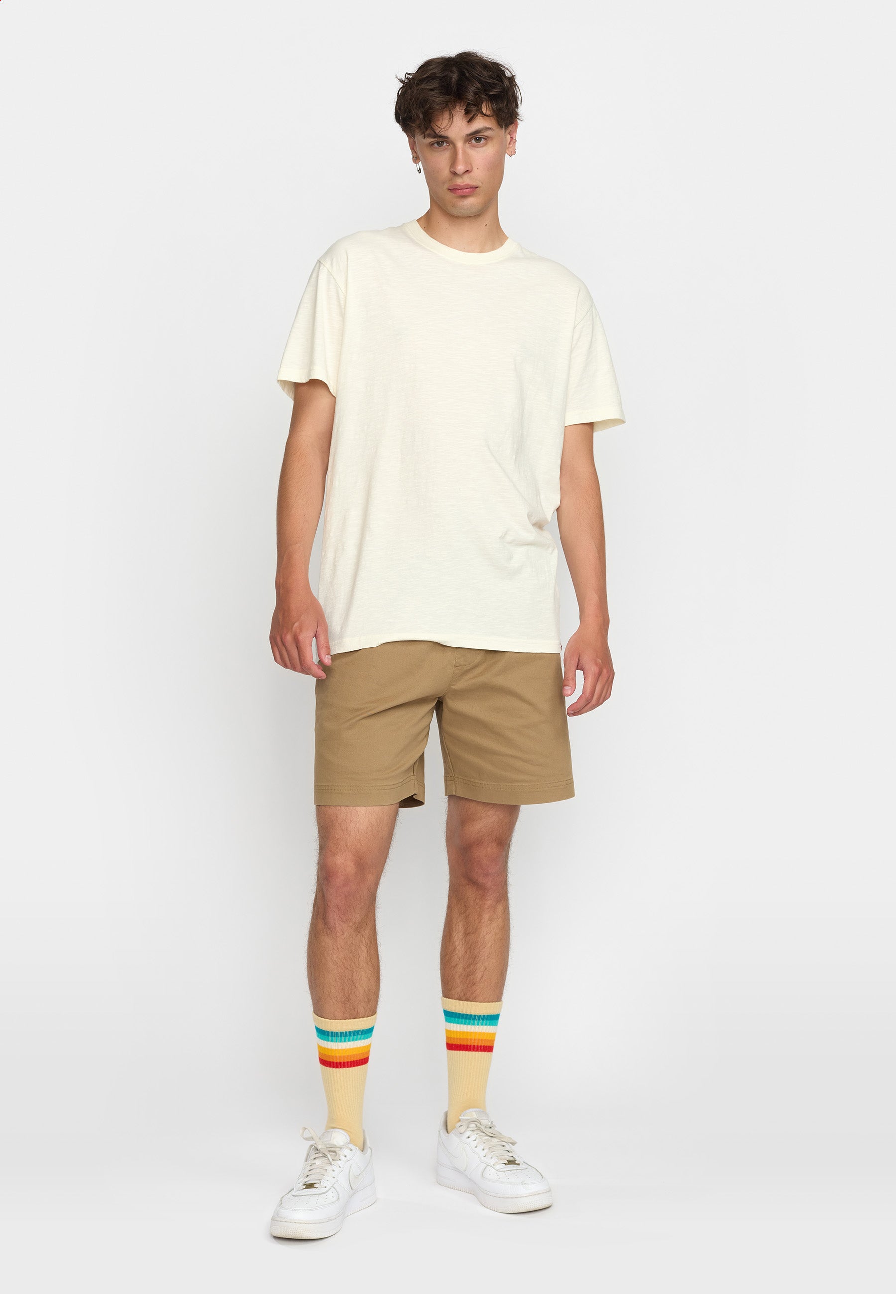 Revolution Casual Shorts Shorts Darkkhaki