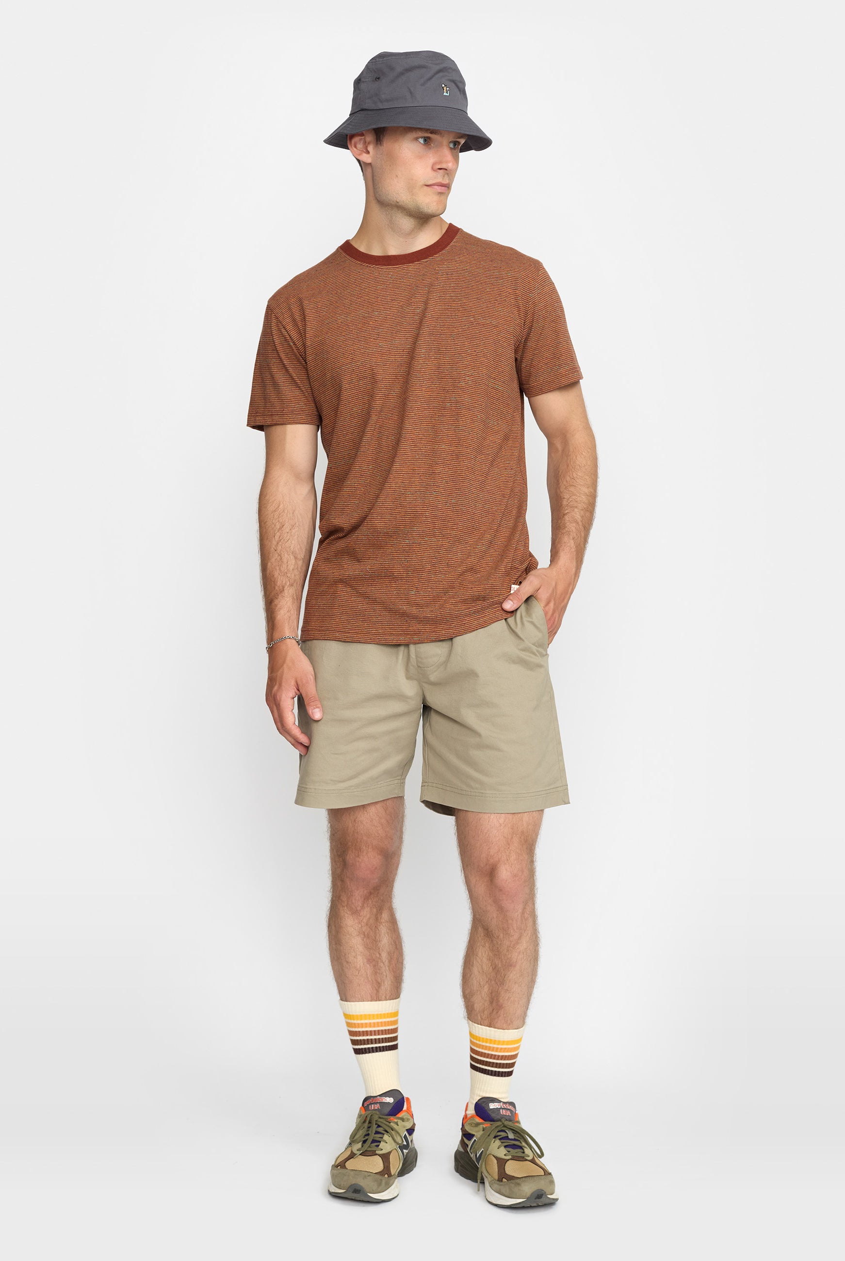 Revolution Casual Shorts Shorts Grey