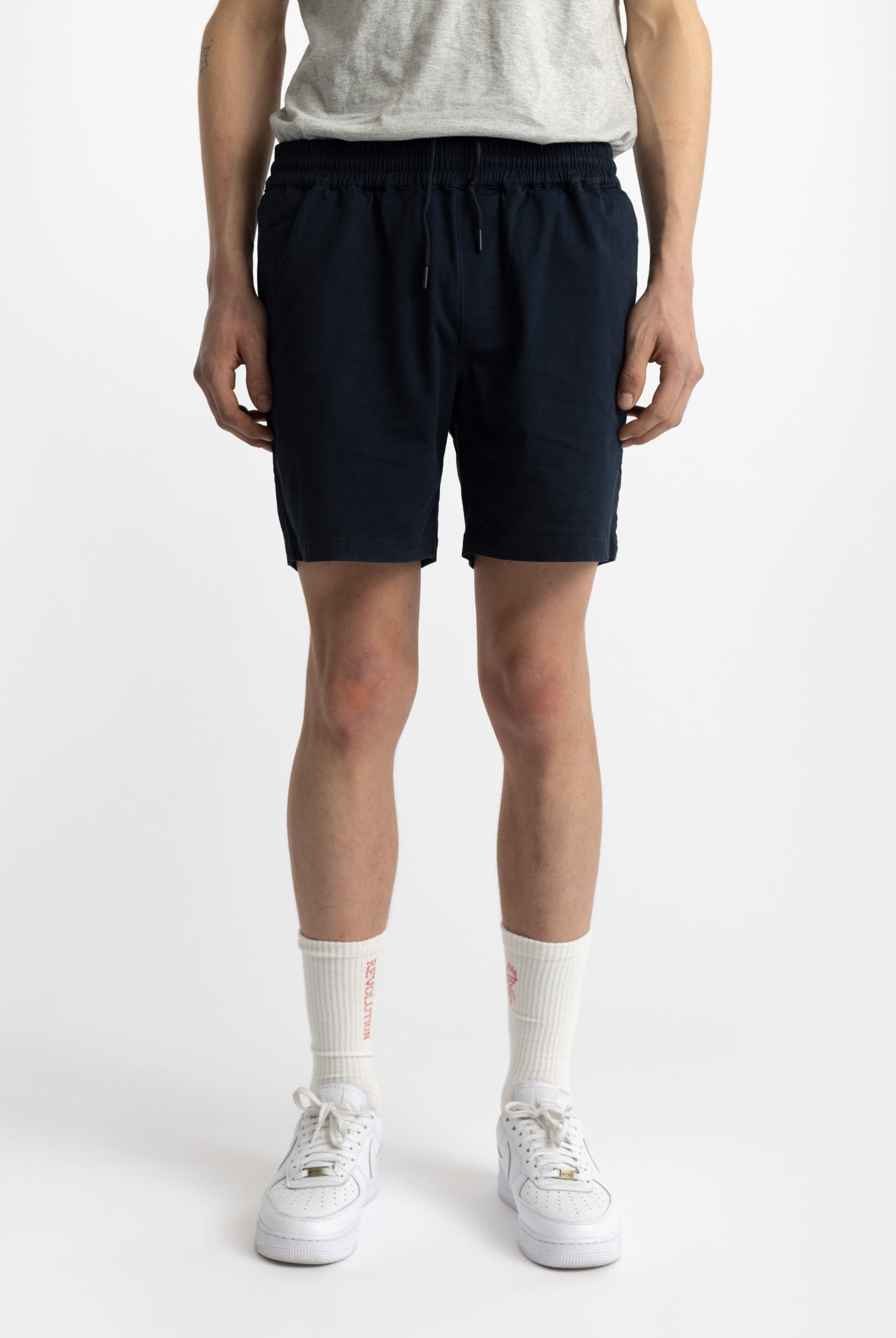 Revolution Casual Shorts Shorts Navy