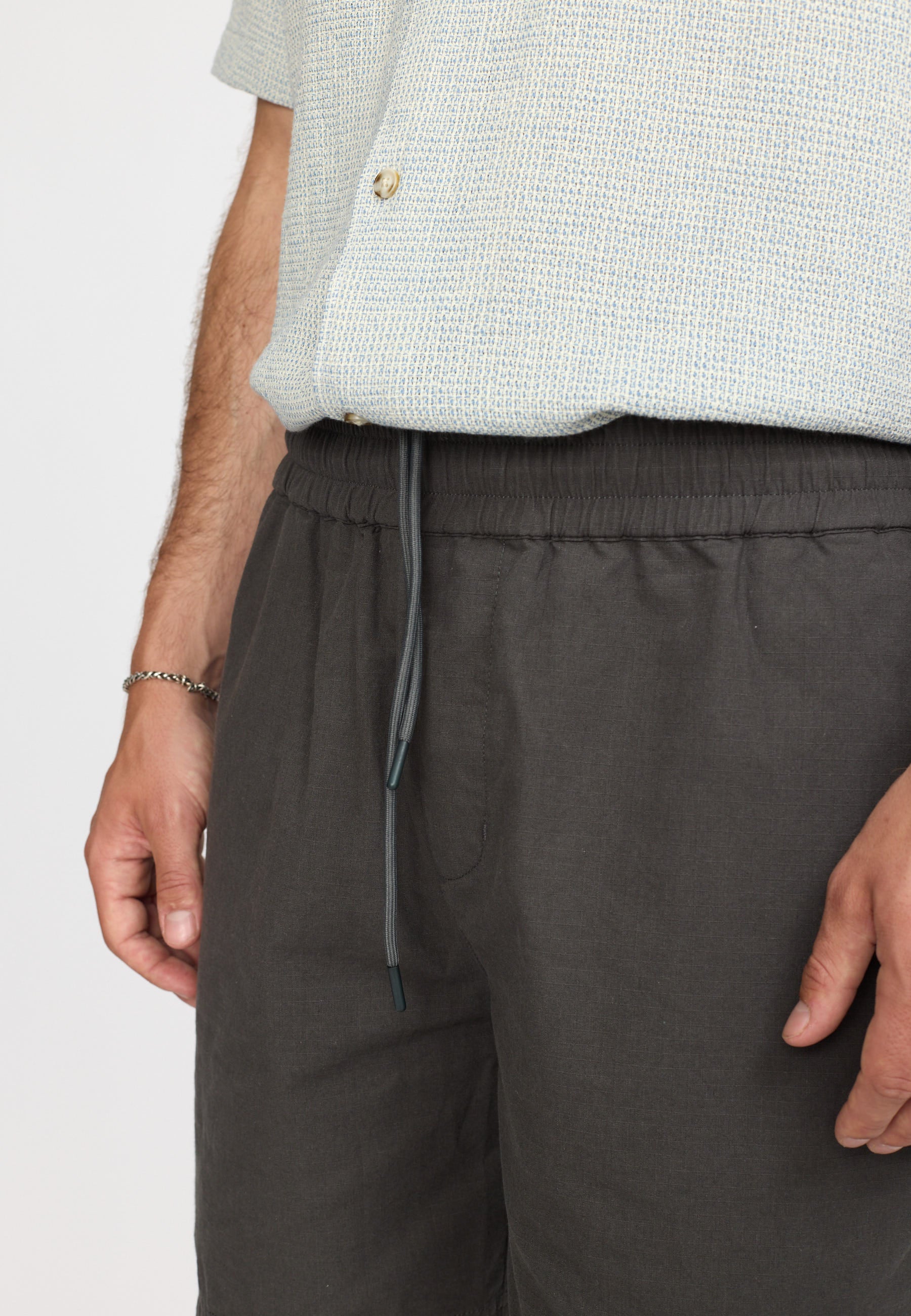 Revolution Casual Shorts Shorts Darkgrey