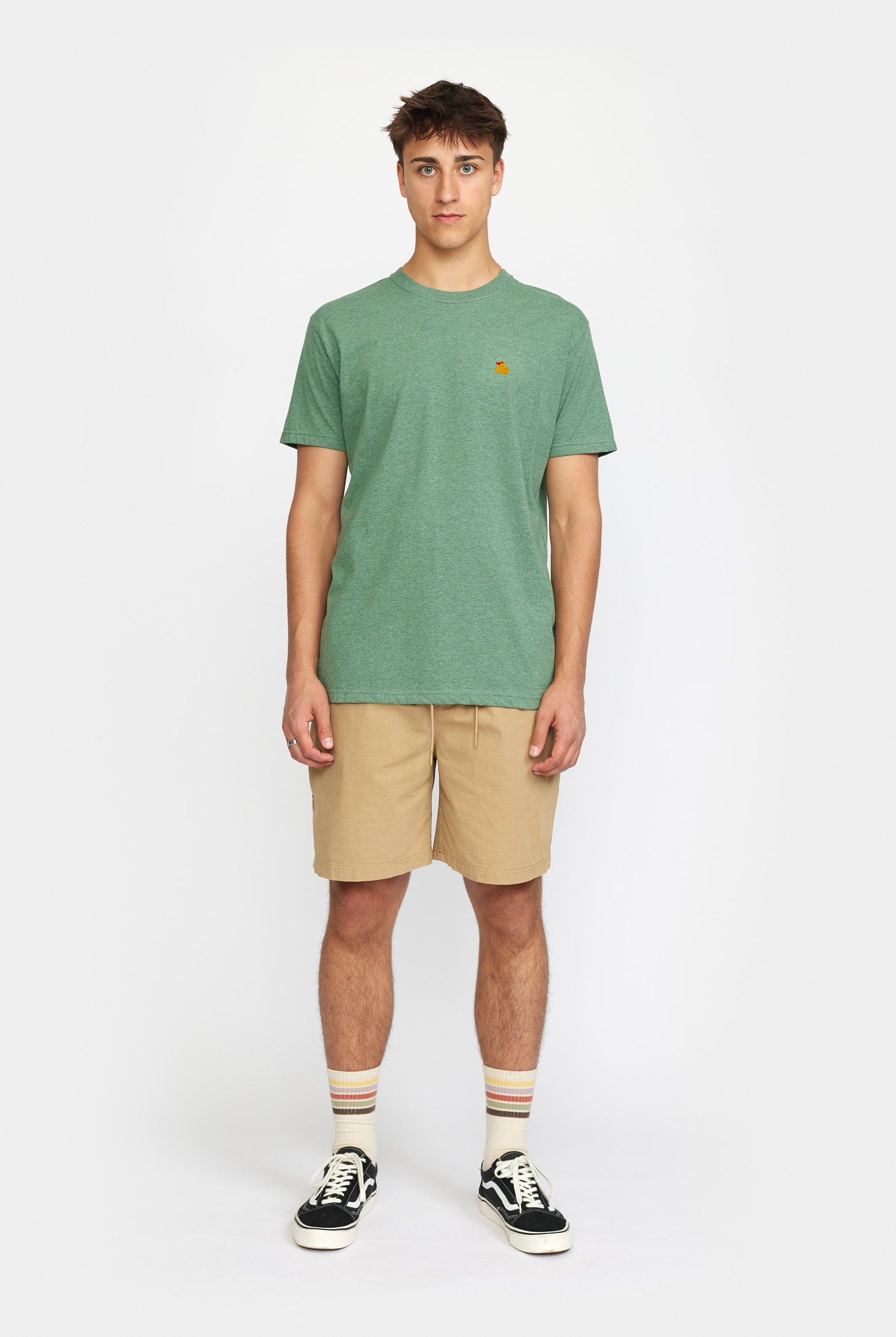 Revolution Casual Shorts Shorts Khaki