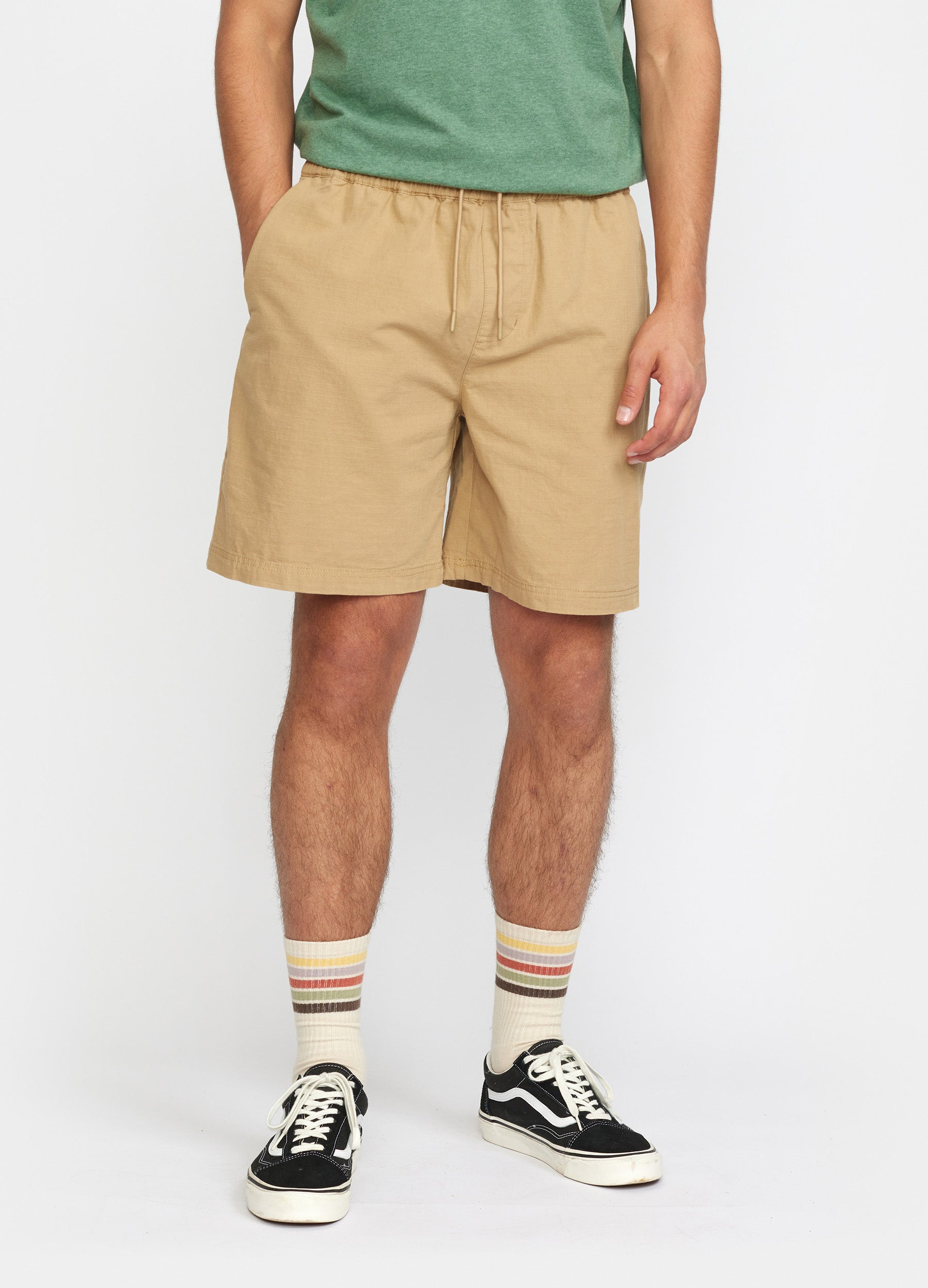 Revolution Casual Shorts Shorts Khaki