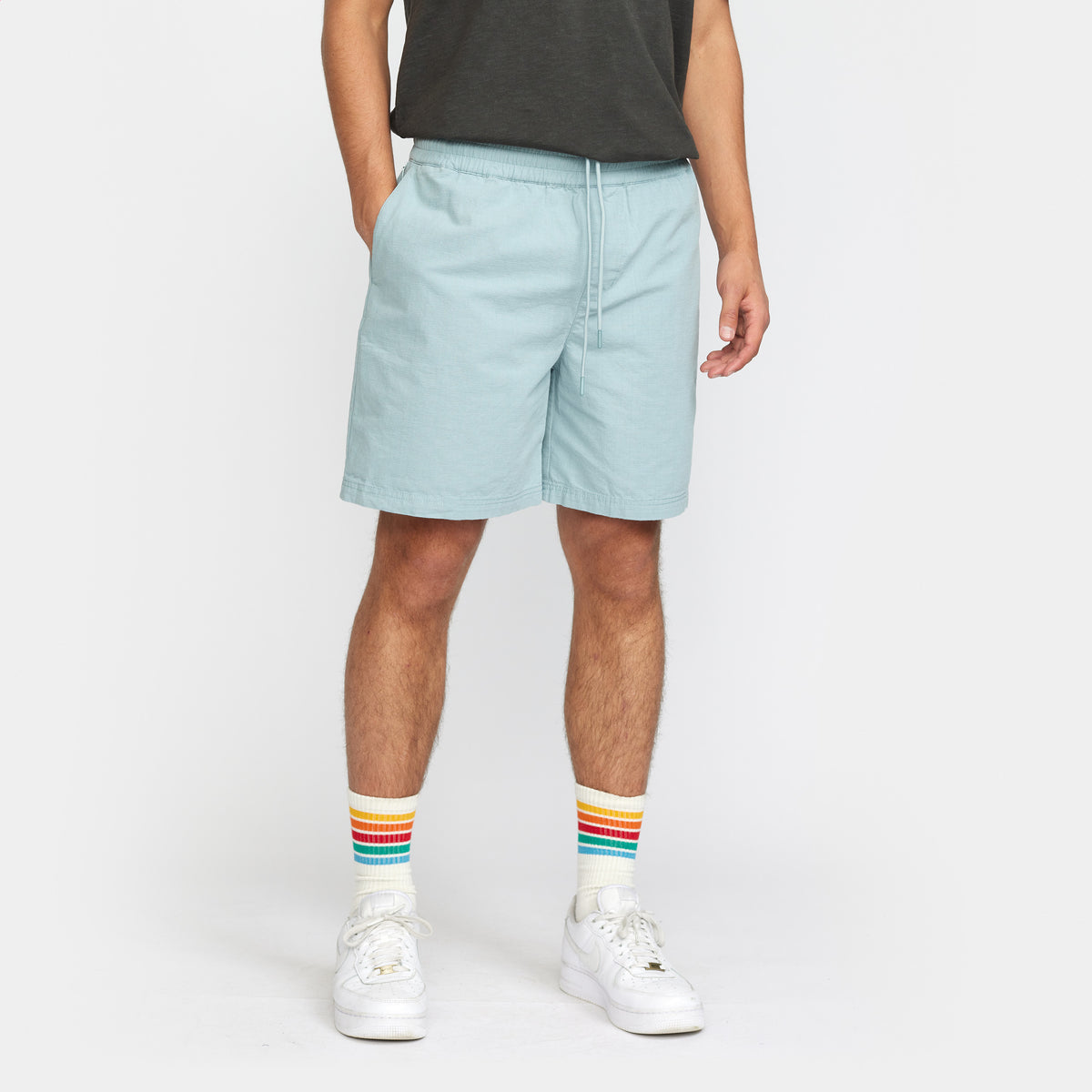 Revolution Casual Shorts Shorts Lightblue