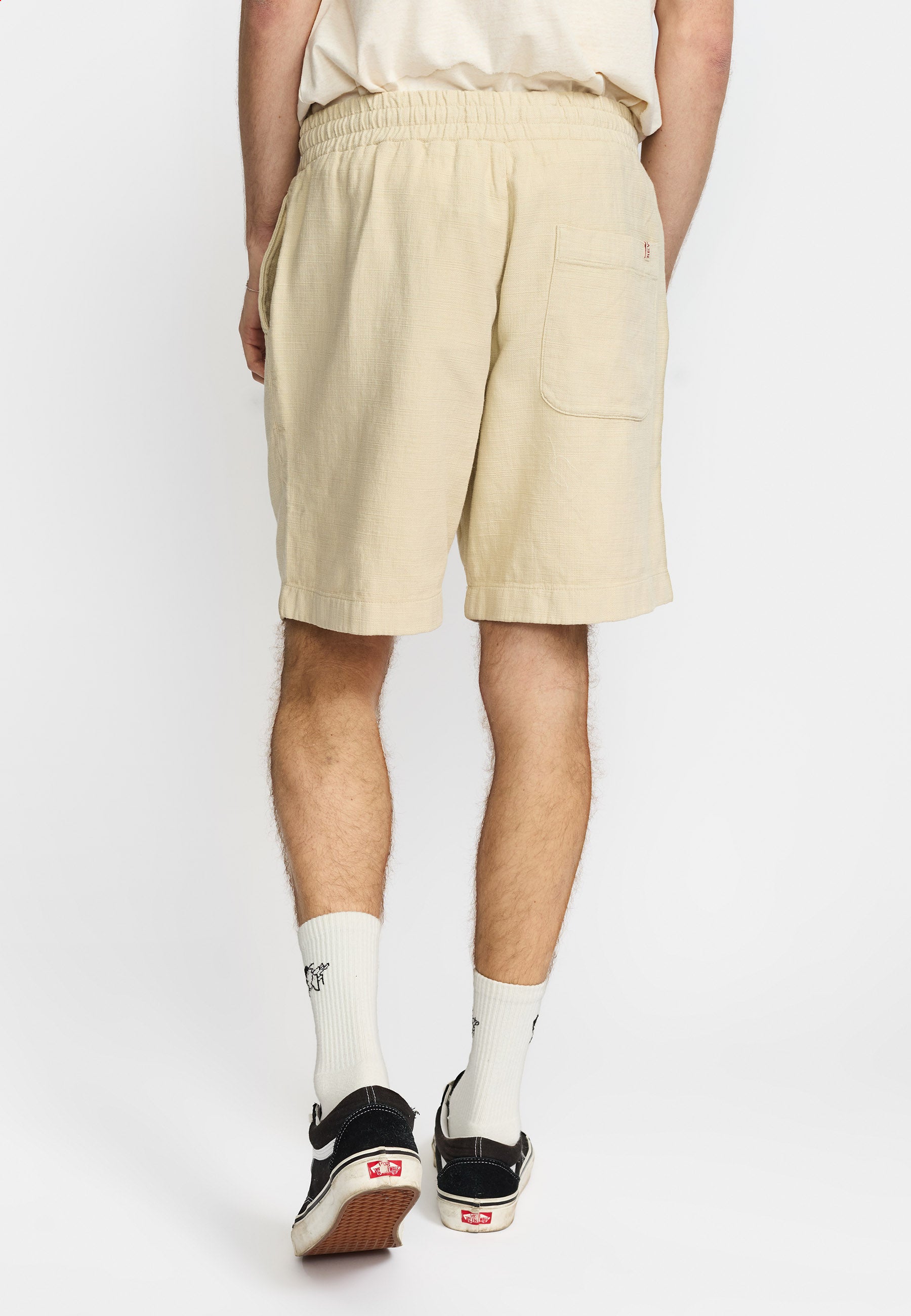 Revolution Casual Shorts Shorts Offwhite