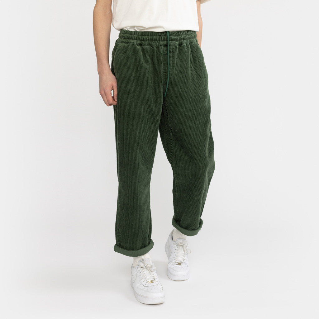 Revolution Casual Trousers Trousers Darkgreen