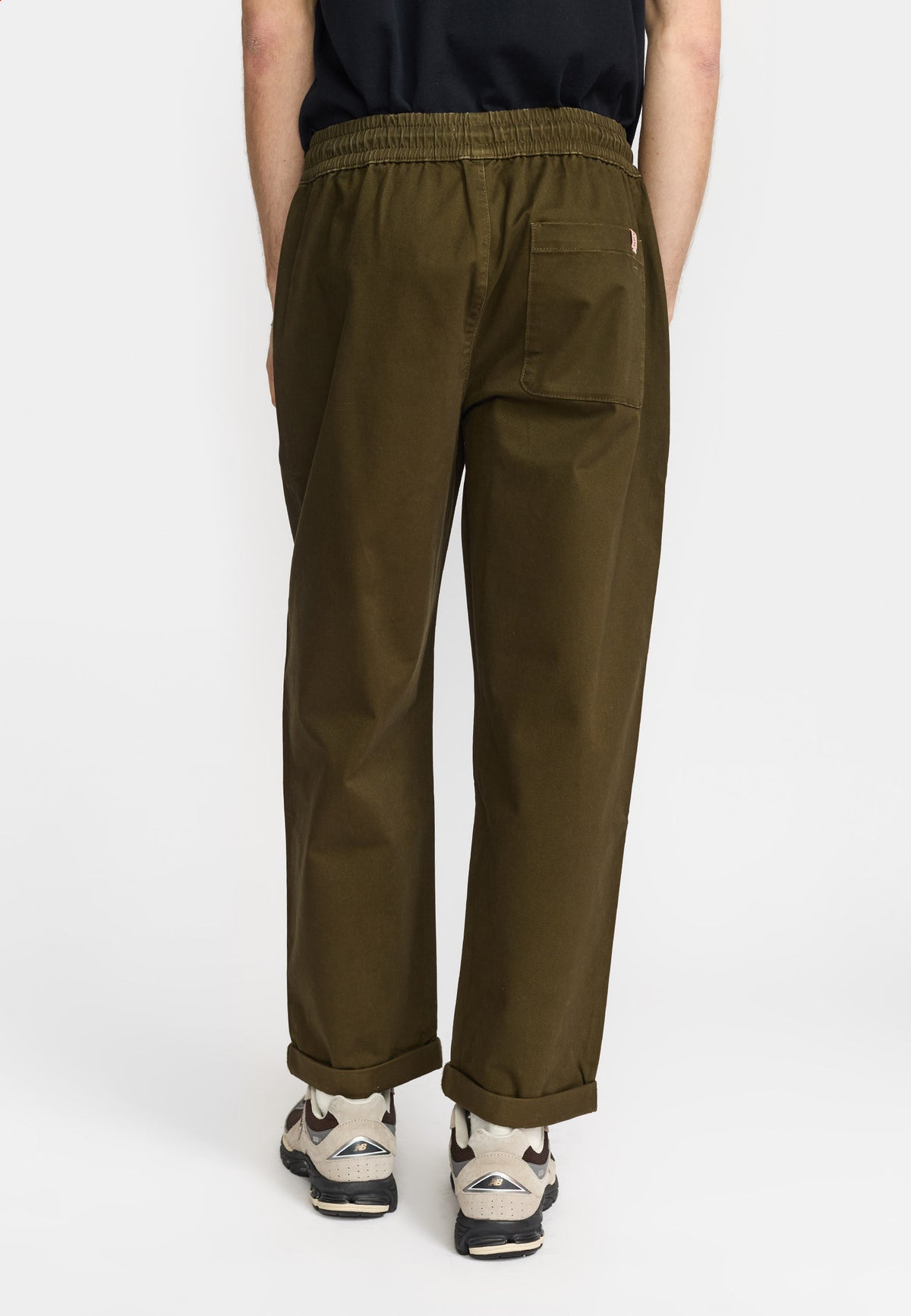 Revolution Casual Trousers Trousers Army
