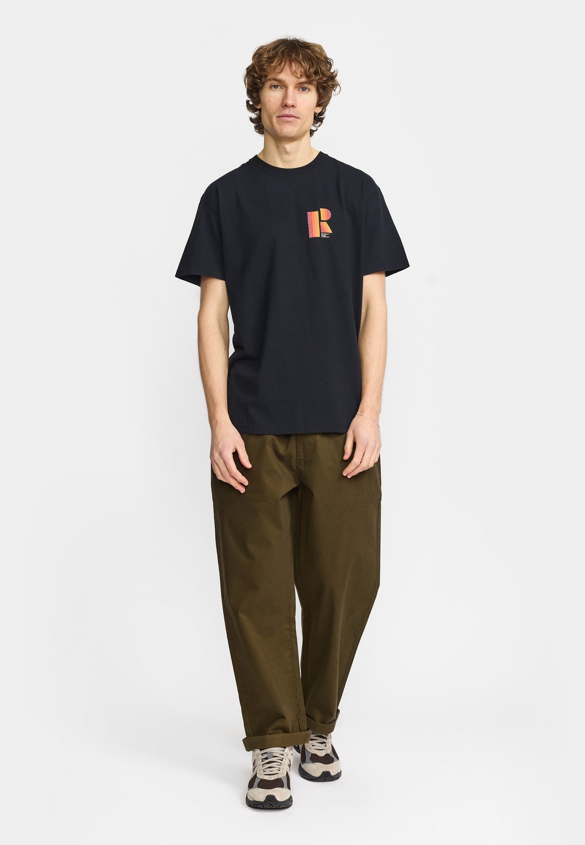 Revolution Casual Trousers Trousers Army